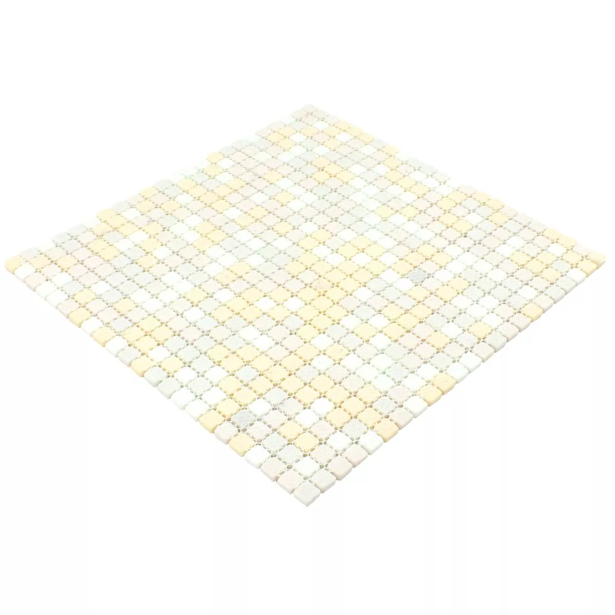 Padrão de Mosaico De Vidro Azulejos Delight Creme Mix