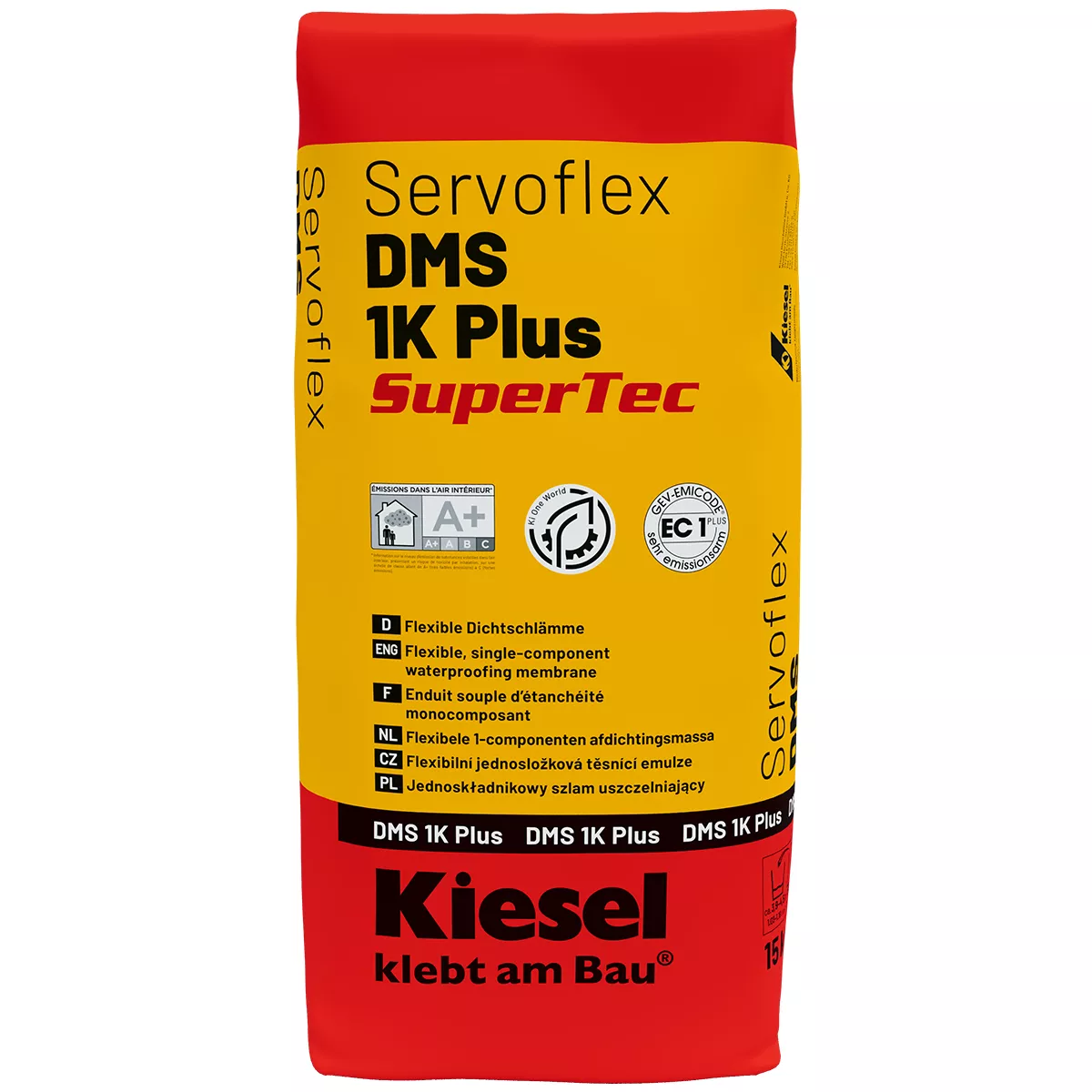 Pasta de vedação flexível Kiesel Servoflex DMS 1K Plus