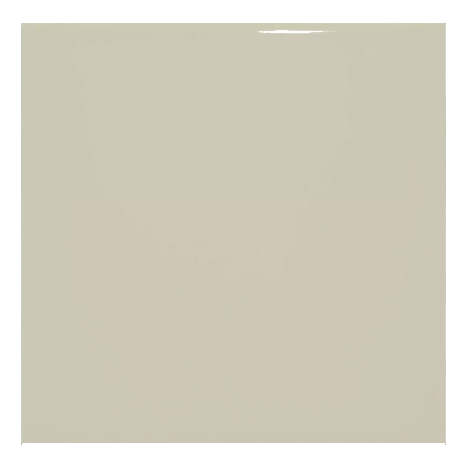 Ladrilho do metrô Cinza Brilhante 10x10 cm Sem Faceta Freyburg Light Grey