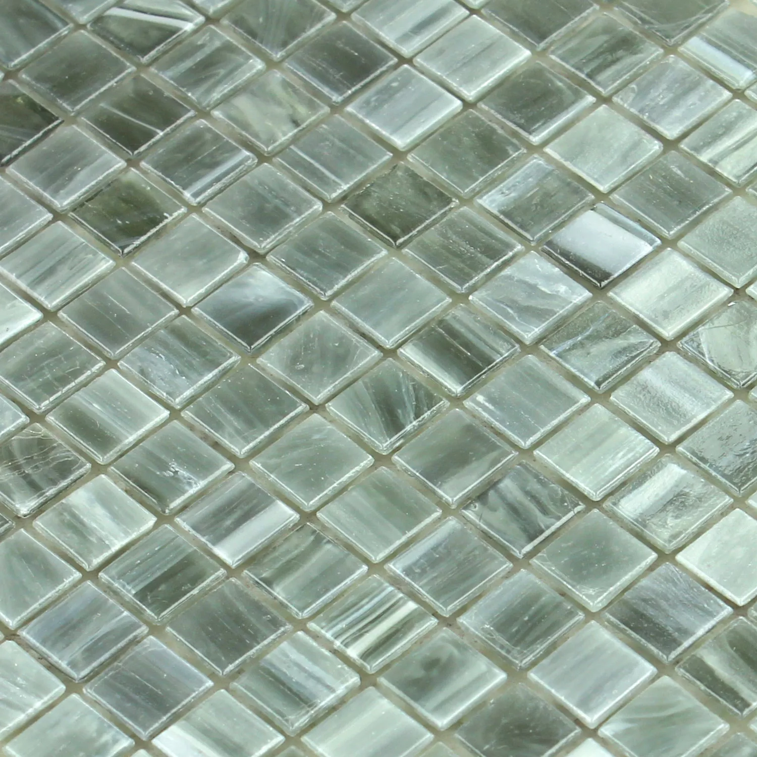 Mosaico De Vidro Trend-Vi Reciclando Brillante 216 10x10x4mm