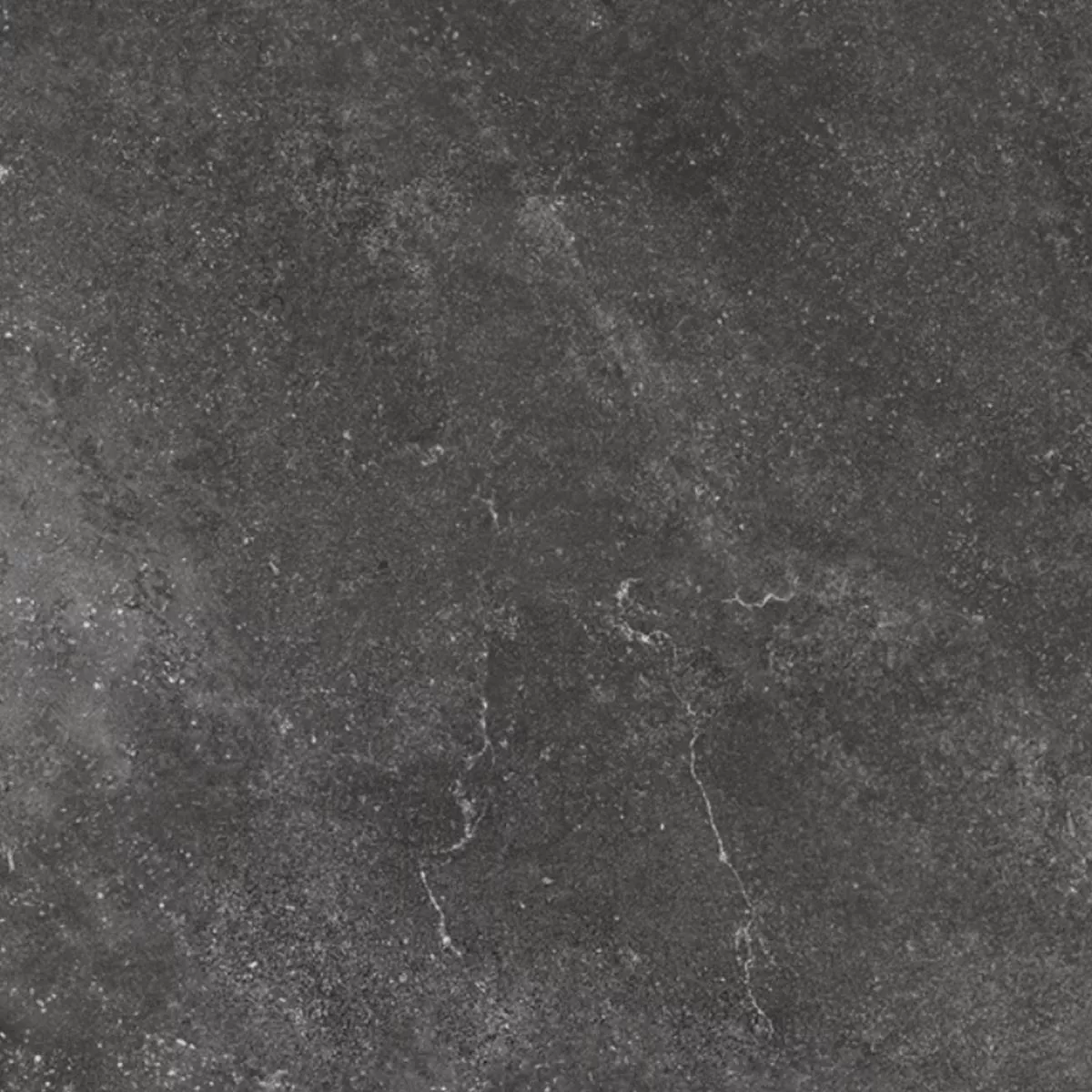 Lajes de Terraço Grés Porcelânico Rockstone Preto 60x60x2 cm