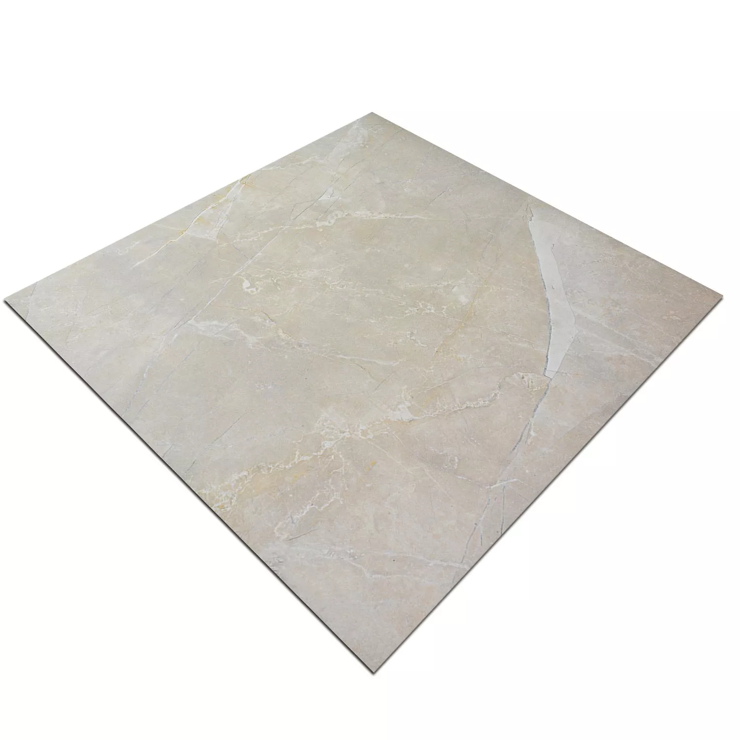 Ladrilhos Aparência de Mármore Imperial Marfim 60x60cm