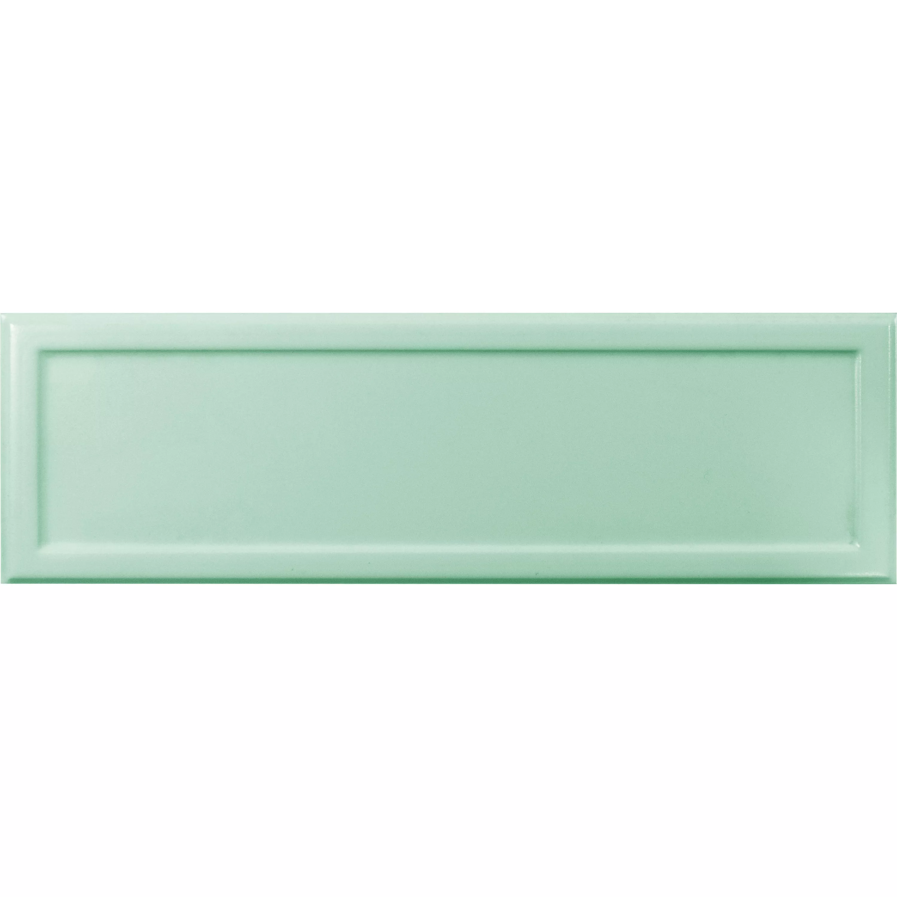 Metro Azulejo Kennedy Aqua Verde 10x30cm Metro Azulejo Kennedy Aqua Verde 10x30cm