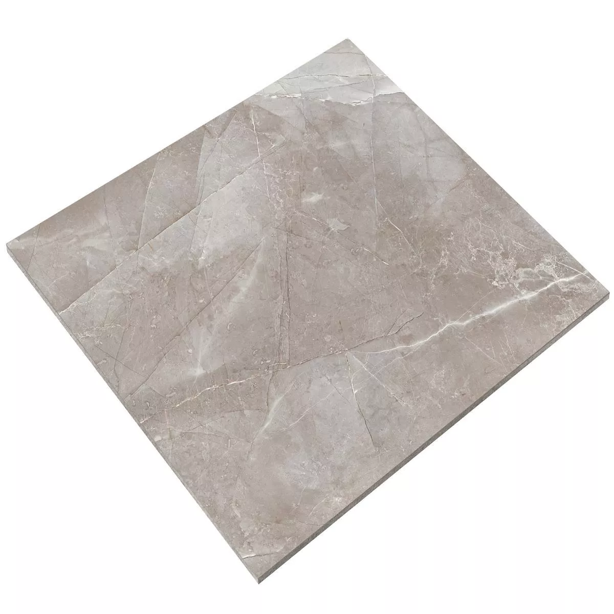 Ladrilhos XXL Lowland Polido Cinza Escuro 60x60cm