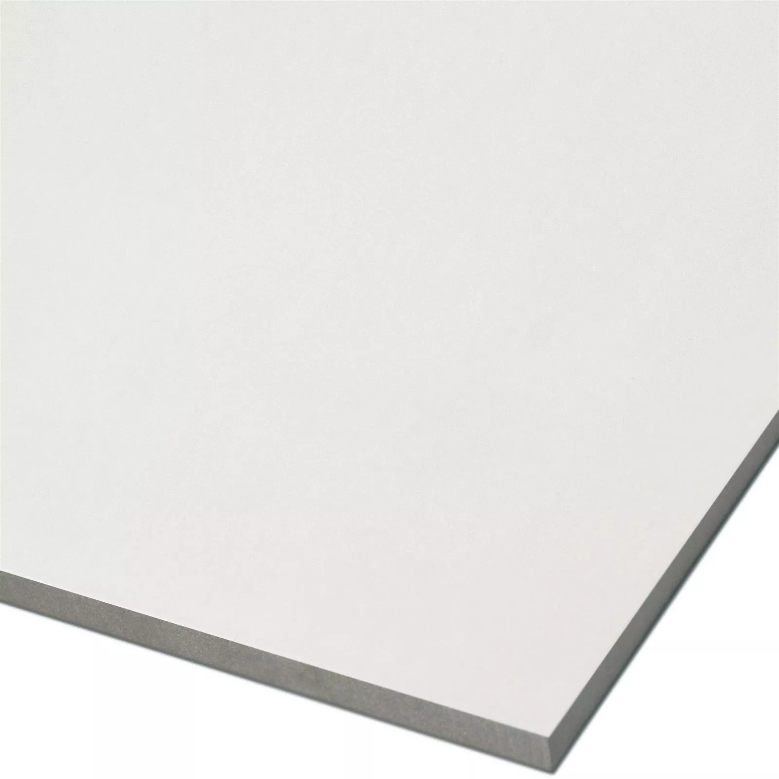 Padrão Ladrilho Mainland Olhar Concreto Polido 60x60cm Branco