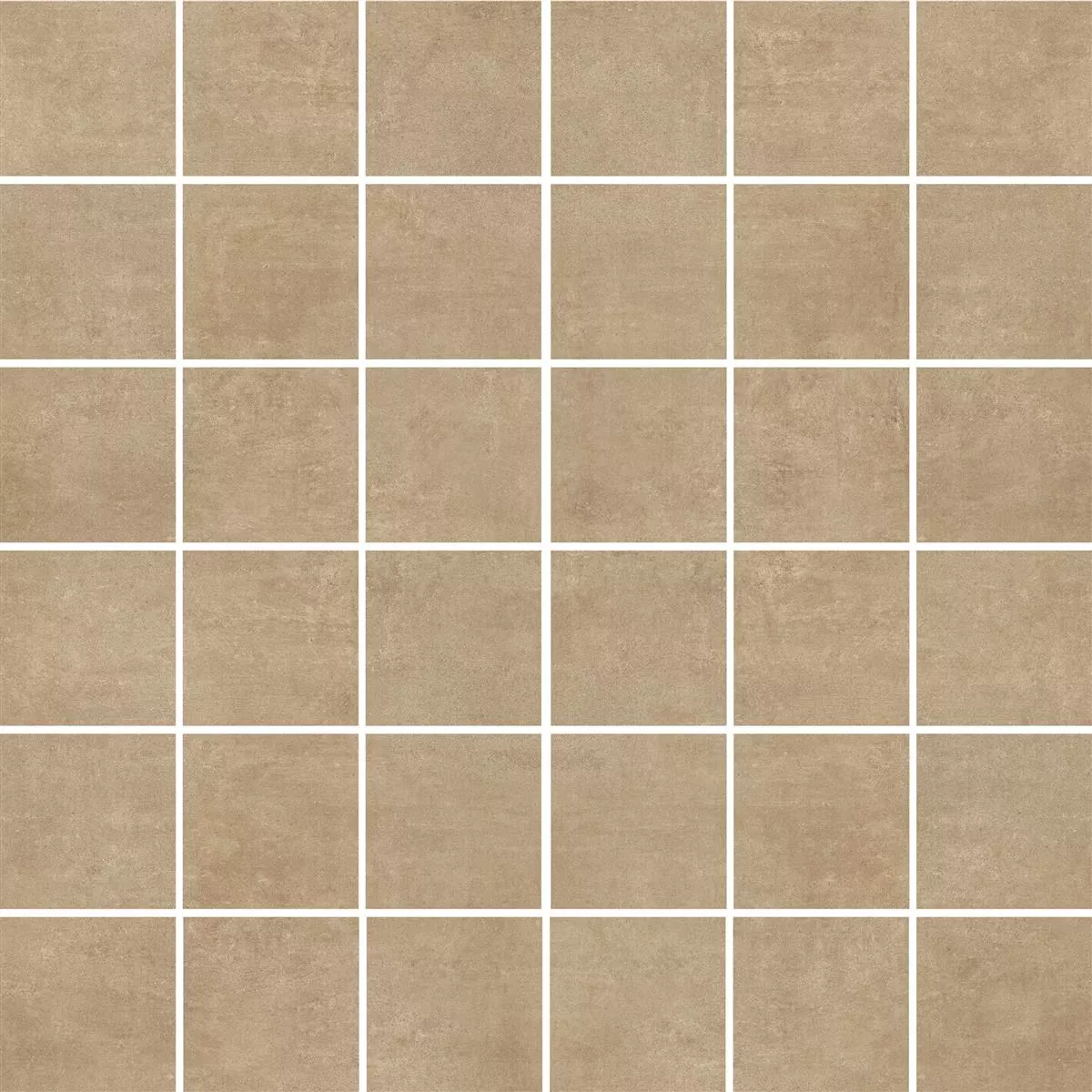Azulejo Mosaico Cairo Taupe Quadrada 6mm Azulejo Mosaico Cairo Taupe Quadrada 6mm