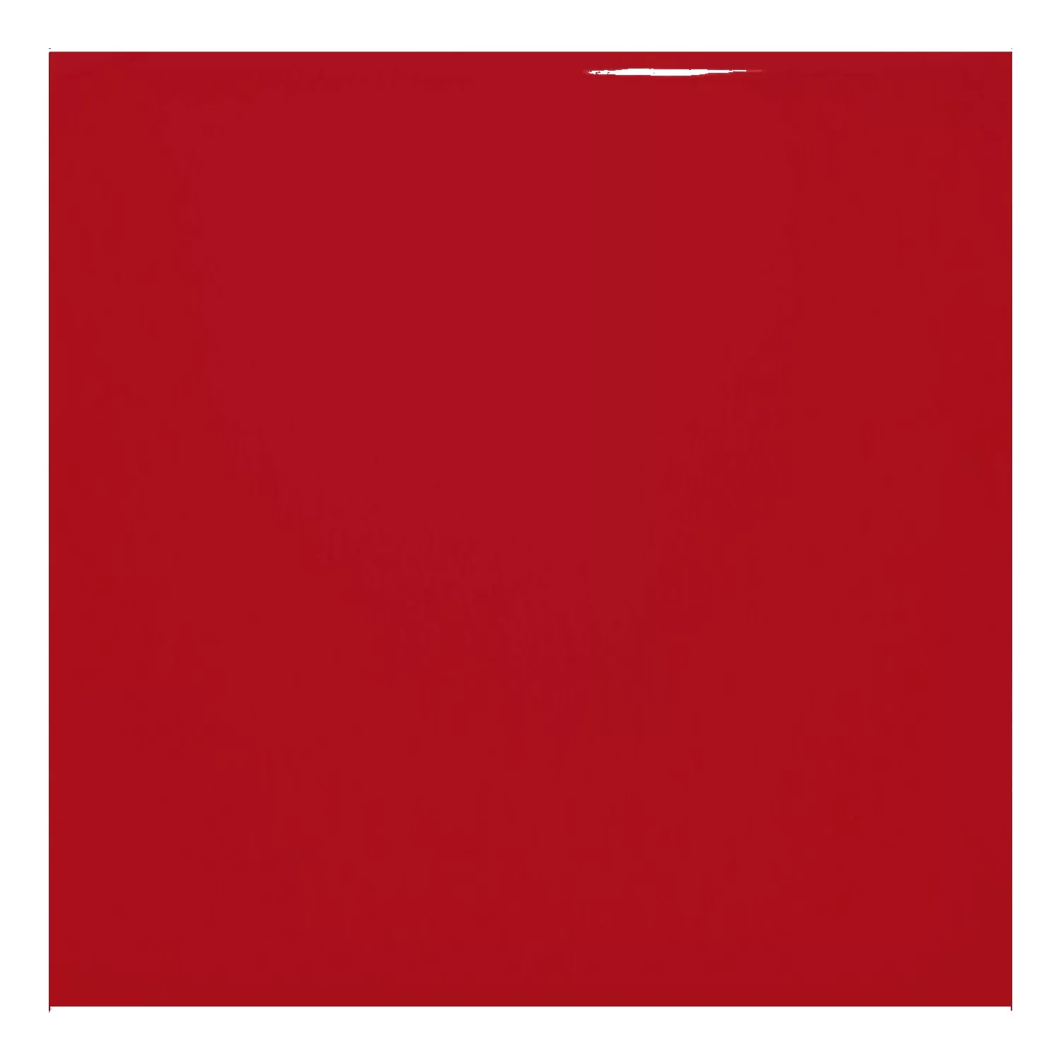 Ladrilho do metrô Vermelho Brilhante 20x20 cm Sem Faceta Ashville Fuego