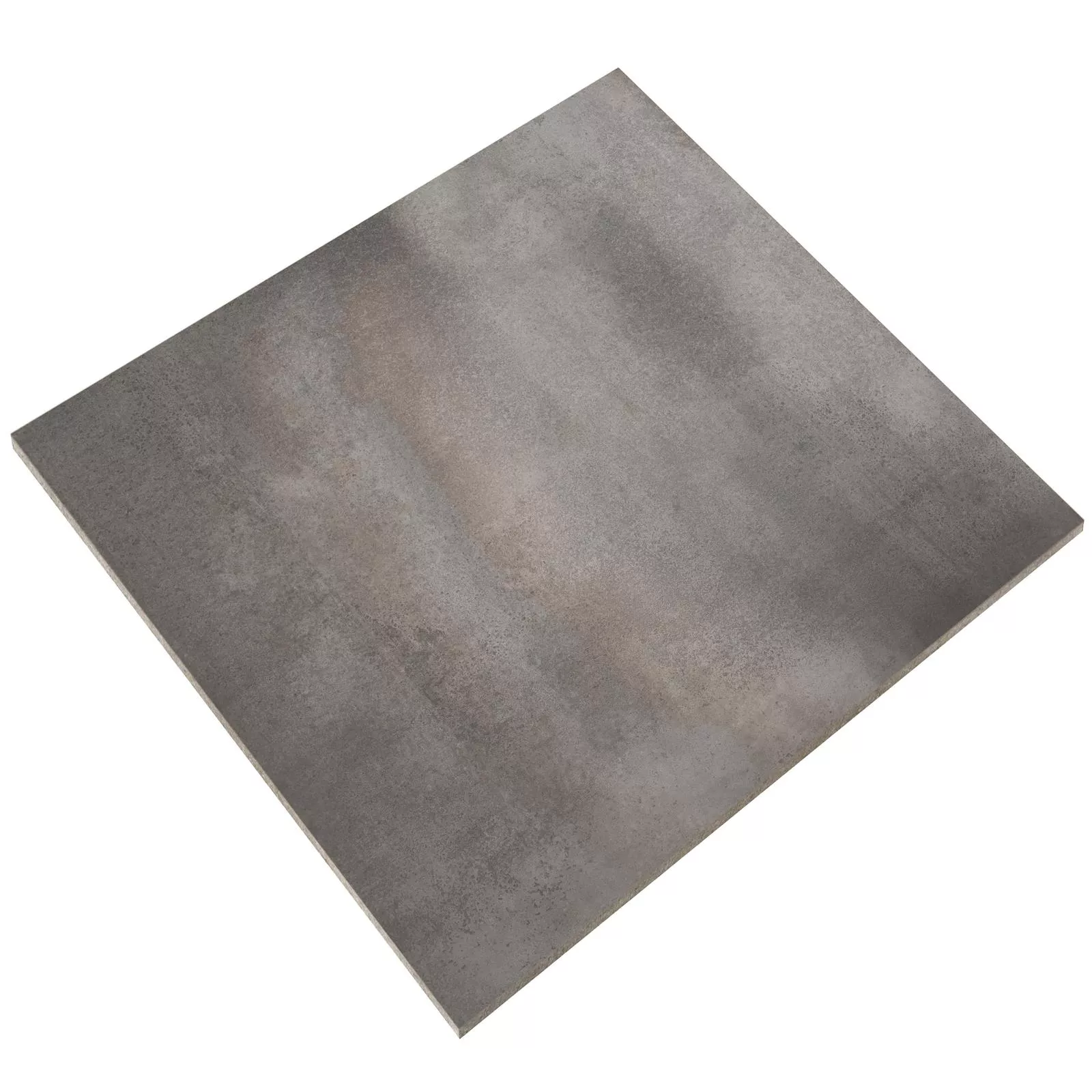 Padrão Ladrilhos Marathon Aparência de Metal Prata R10/B 60x60cm