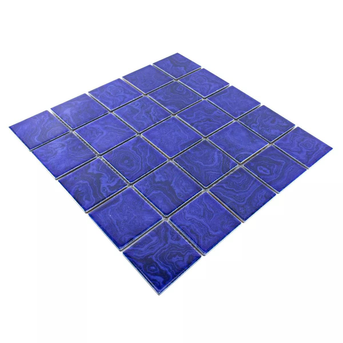 Cerâmica Azulejo Mosaico David Azul-Marinho Uni