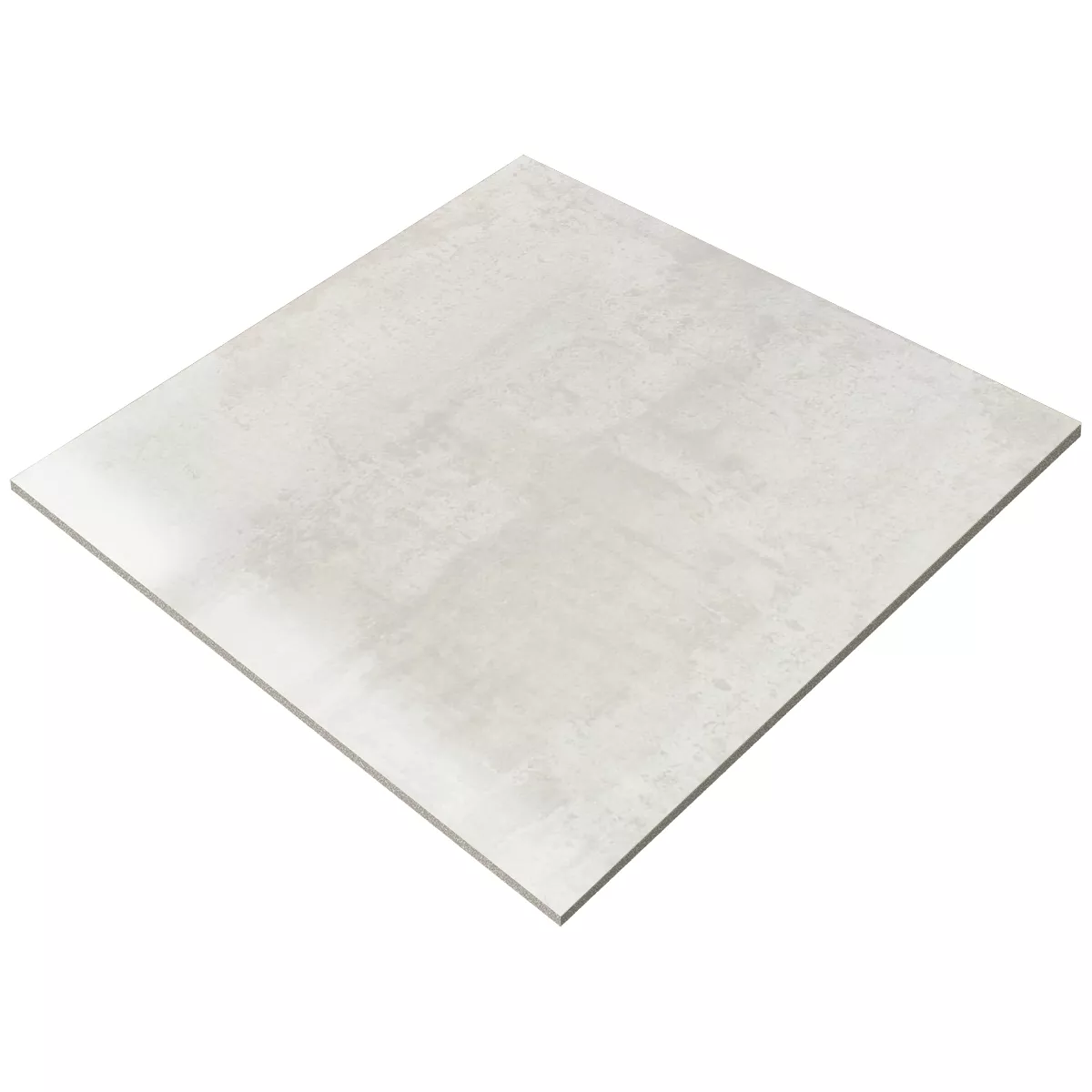 Ladrilhos Herion Aparência de Metal Lappato Blanco 60x60cm