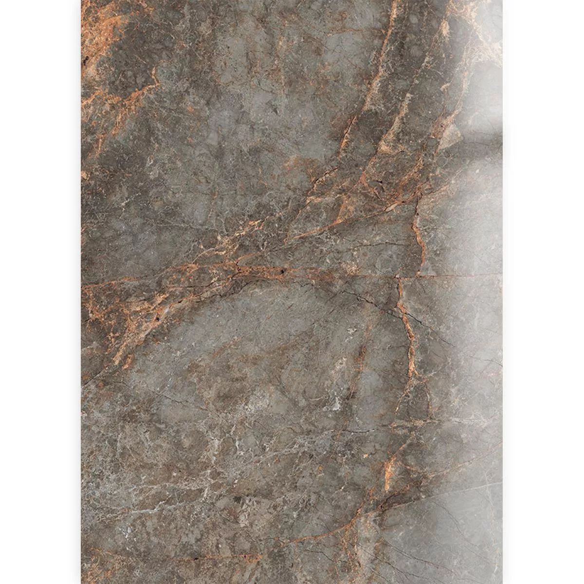 Ladrilhos Montefalco Aparência de Mármore Ouro Cinza Polido Brilhante 60x120cm