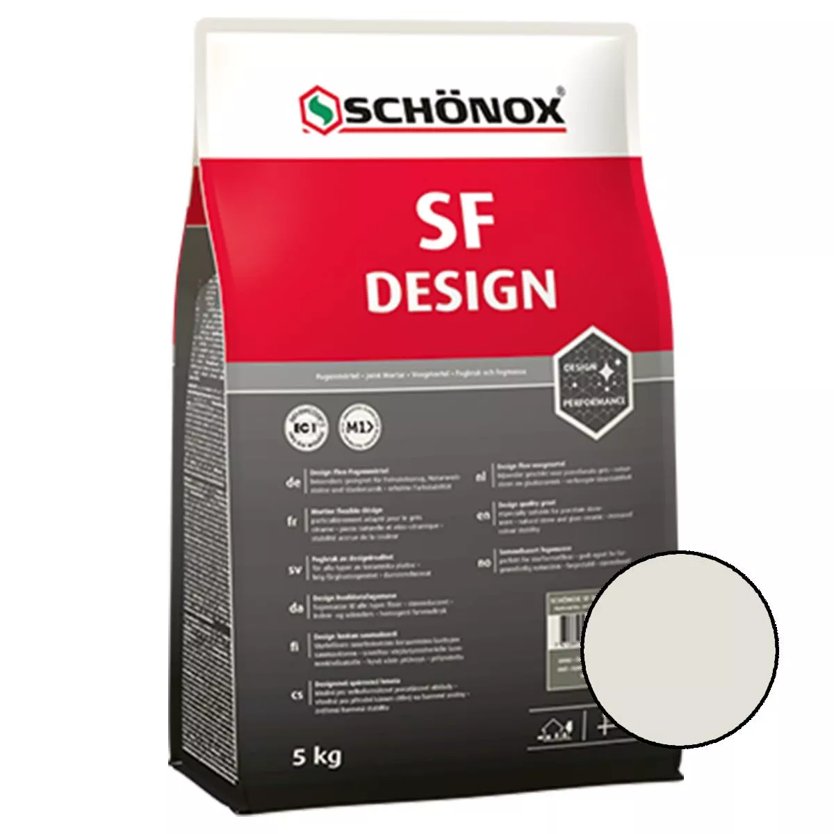 Argamassa Schönox SF Design Jasmim 5 kg Argamassa Schönox SF Design Jasmim 5 kg