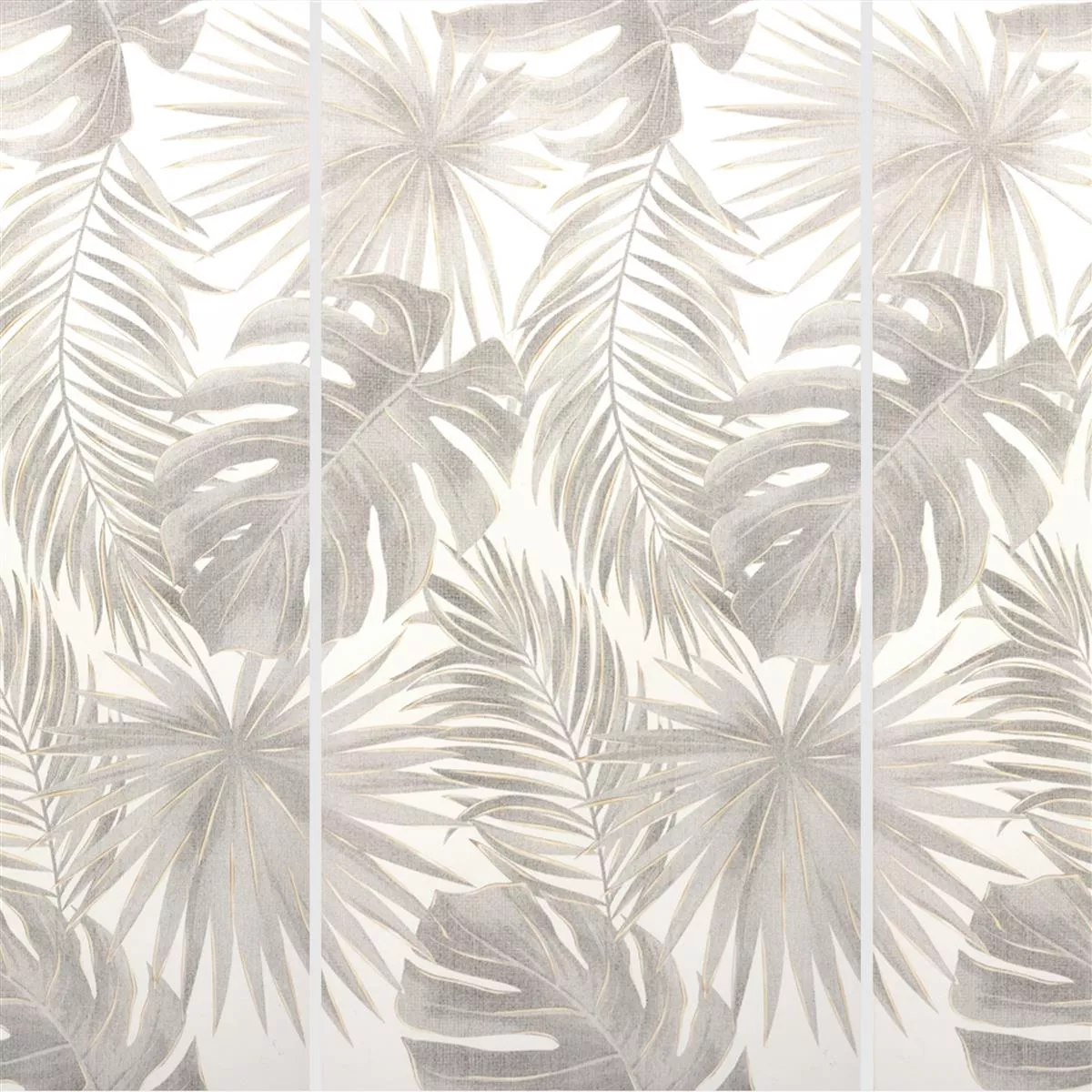 Azulejos Maldives Floral 30x60cm Cinza