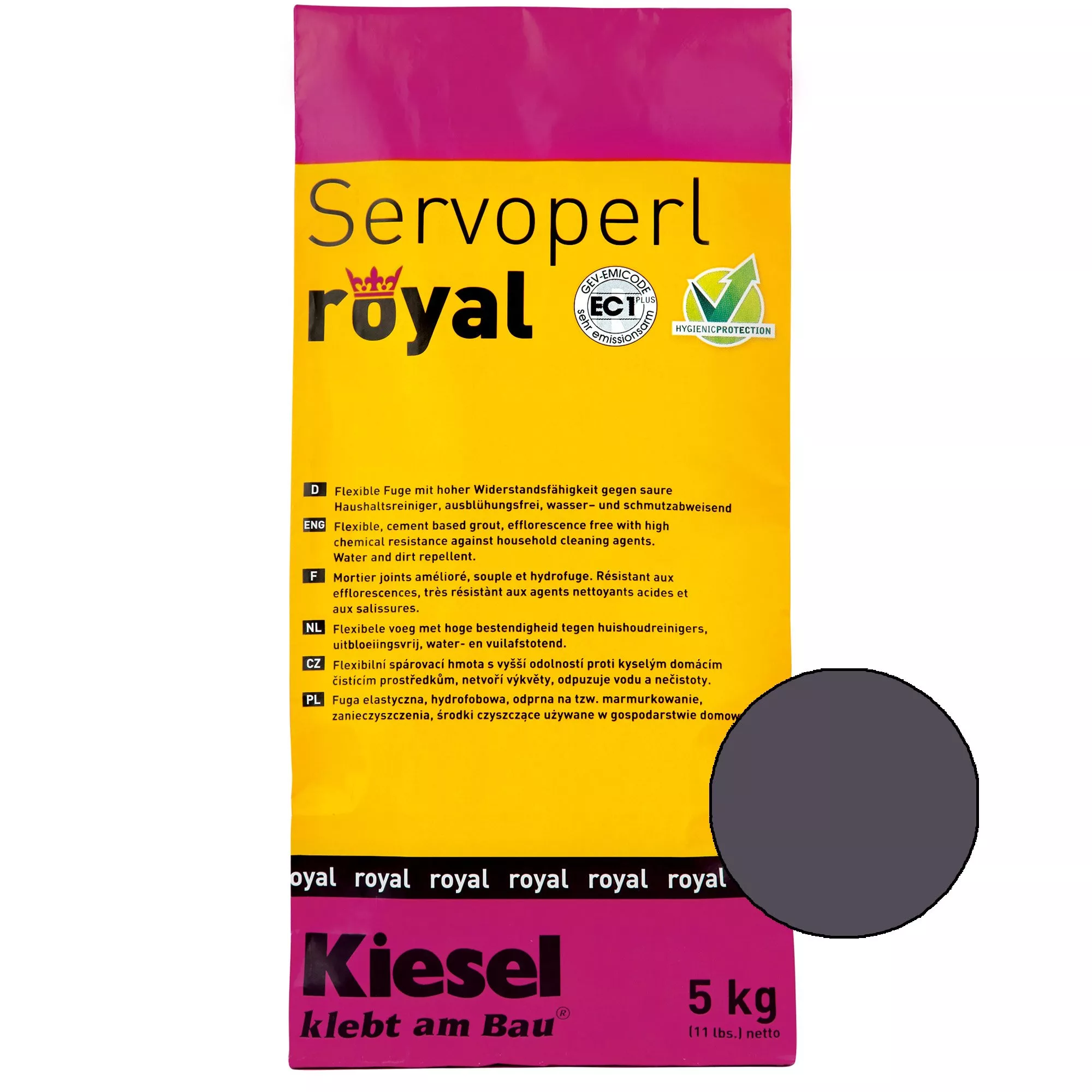 Kiesel Servoperl royal - composto comum-5Kg Shadow