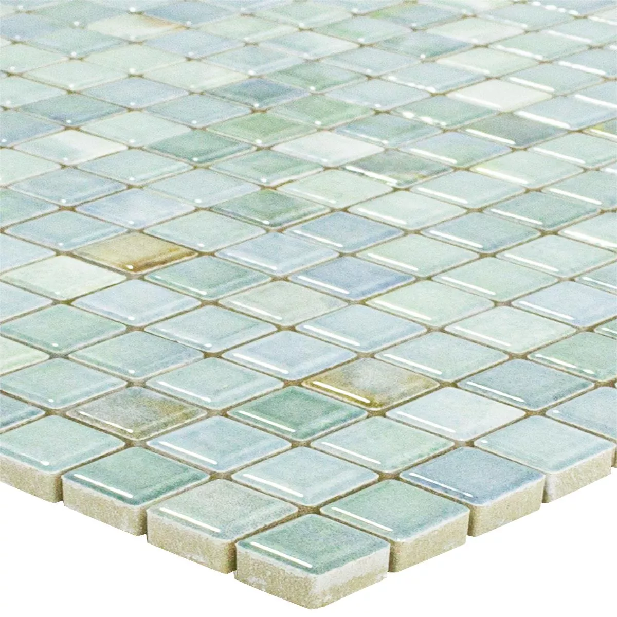 Mosaico Cerâmico Azulejos Elysium Aparência de Mármore Céu Azul 12