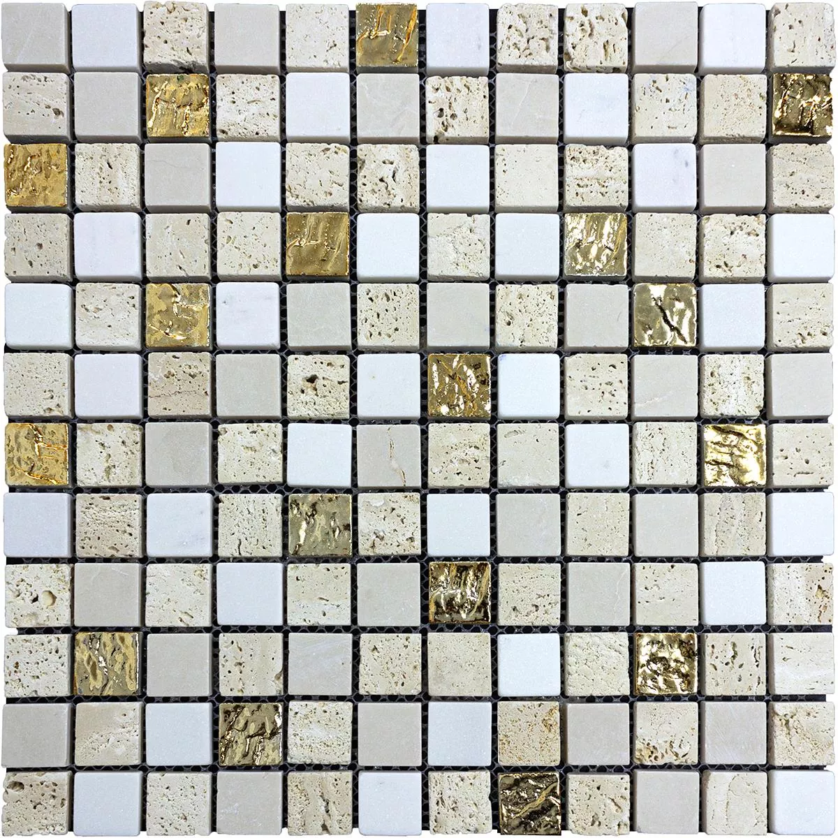 Mármore Mosaico De Pedra Natural Azulejos Limonello Ouro Creme