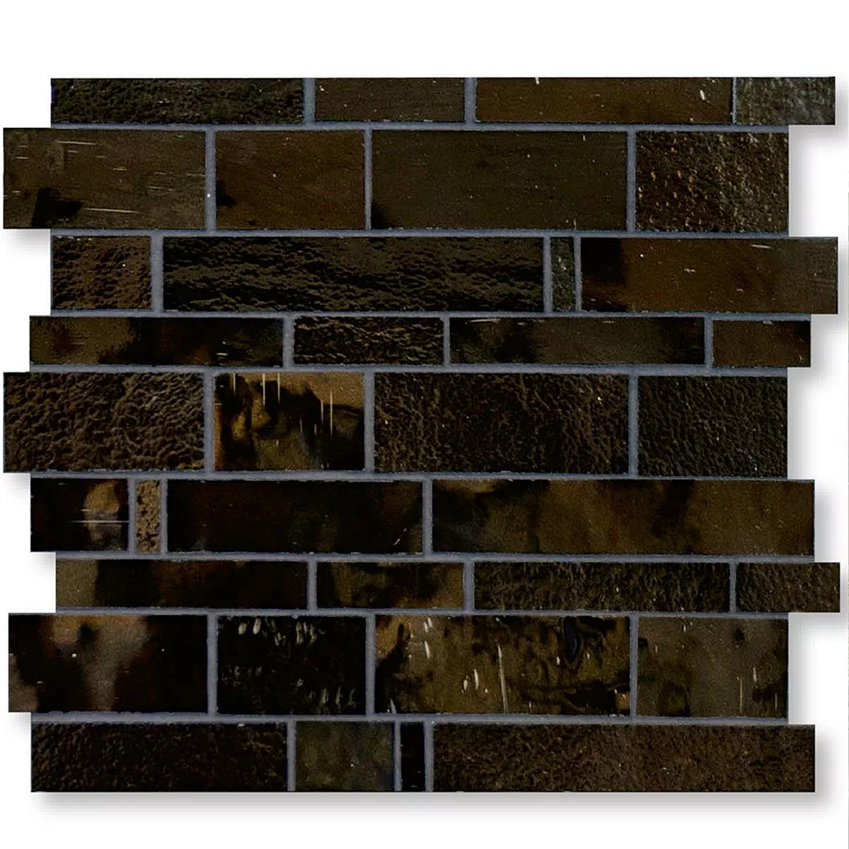 Mosaico De Vidro Azulejos Trend-Vi Metropolis Noir Mosaico De Vidro Azulejos Trend-Vi Metropolis Noir