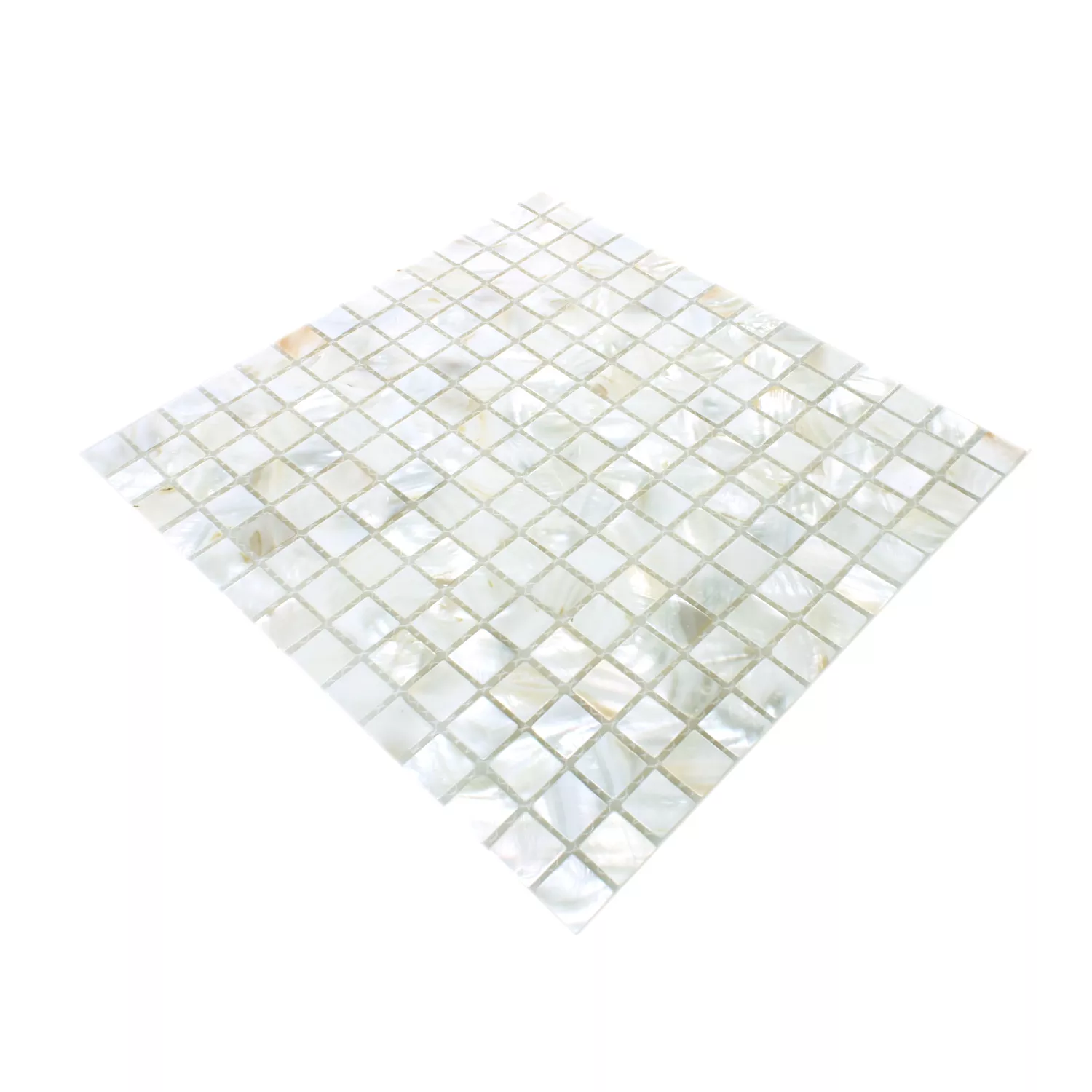Azulejo Mosaico Concha Kordon Branco