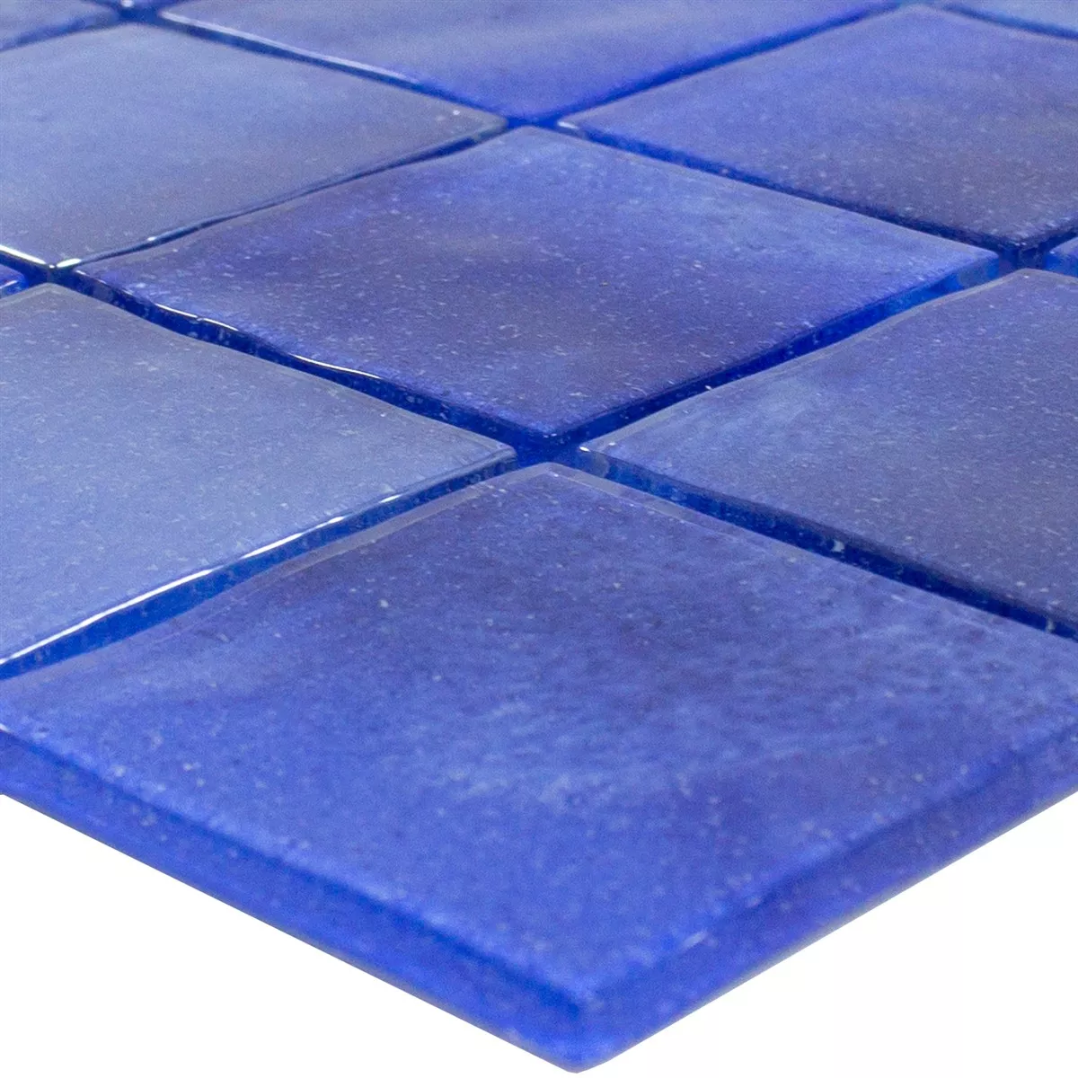 Mosaico De Vidro Ayanos Azul 48x48x4 mm