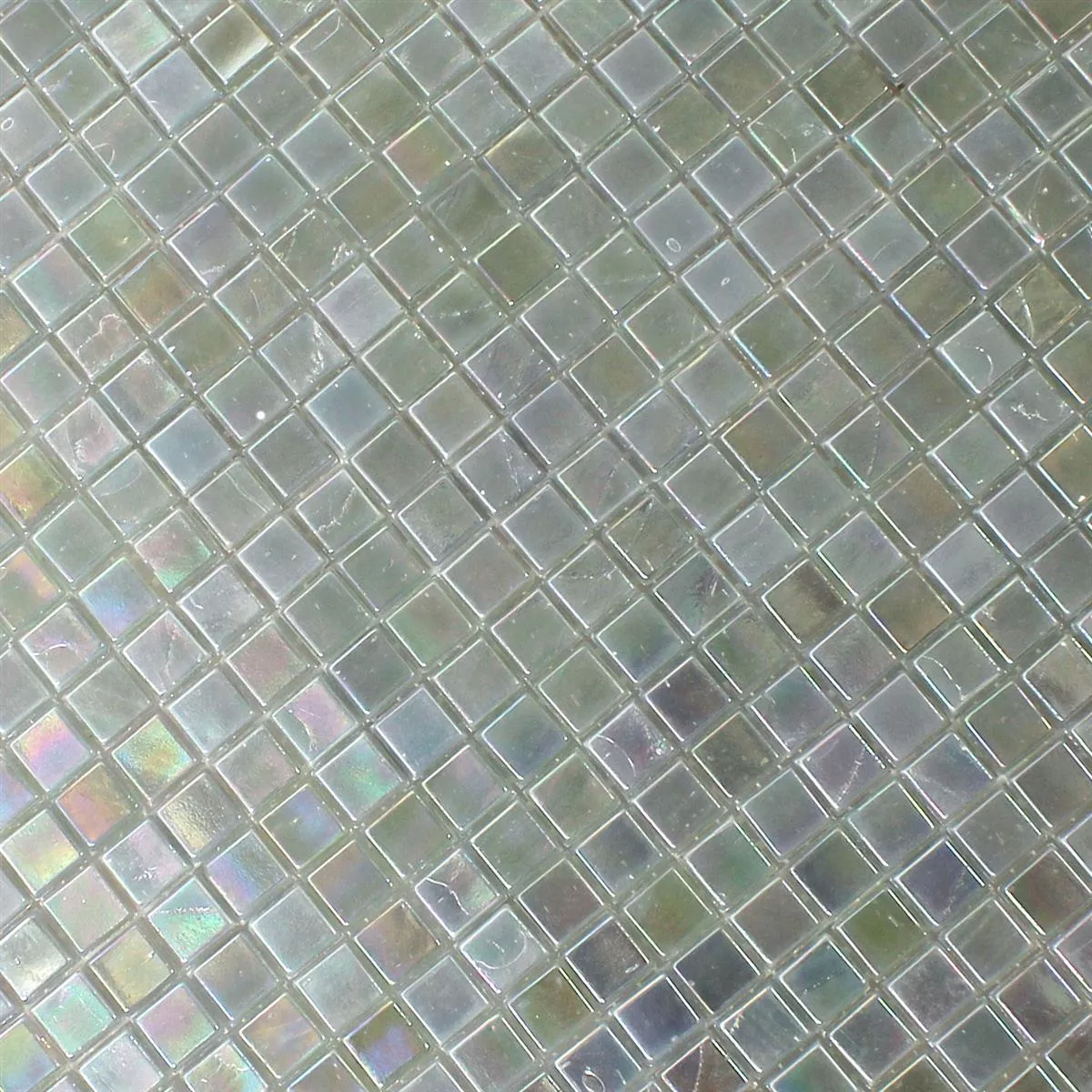 Padrão de Mosaico De Vidro Azulejos Efeito Madrepérola Amazonas