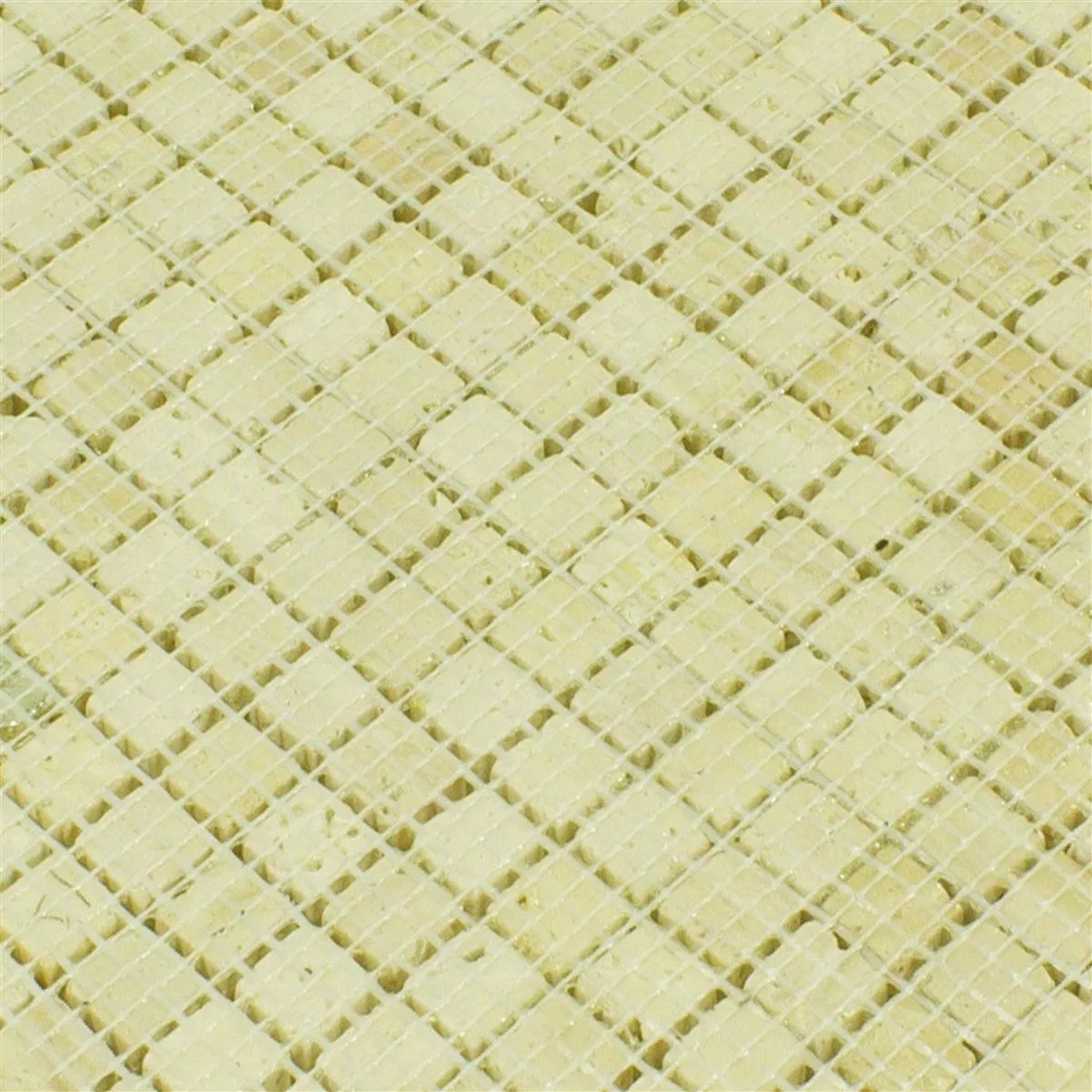 Padrão de Mármore Mosaico De Pedra Natural Azulejos Antika Mix Ouro Creme