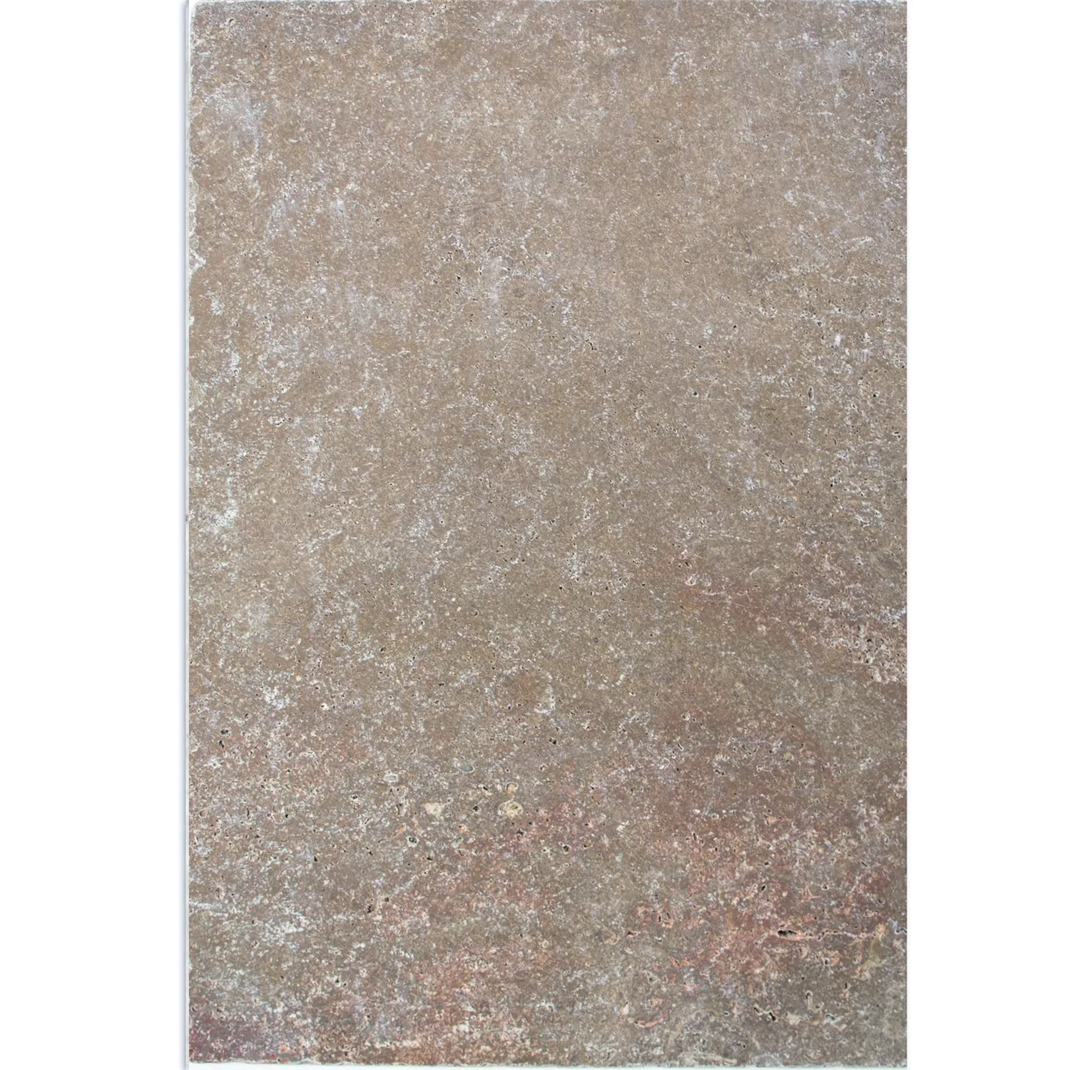 Ladrilhos De Pedra Natural Travertino Patara Noce 40,6x61cm Ladrilhos De Pedra Natural Travertino Patara Noce 40,6x61cm