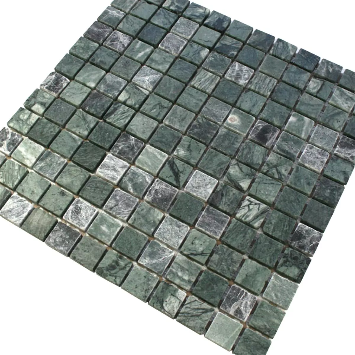 Azulejo Mosaico Mármore 23x23x8mm Verde