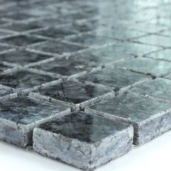 Azulejo Mosaico Granito 23x23x8mm Blue Pearl