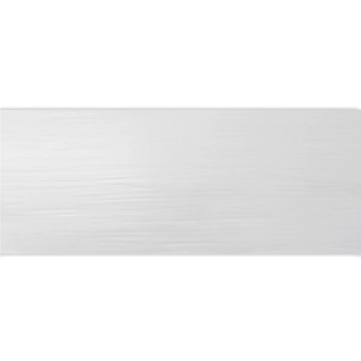 Azulejos Listrado Branco Fosco 20x60cm Azulejos Listrado Branco Fosco 20x60cm