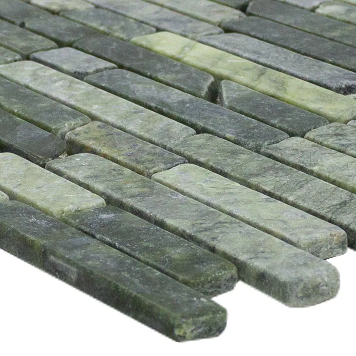 Azulejo Mosaico Haste Mali Verde Escuro