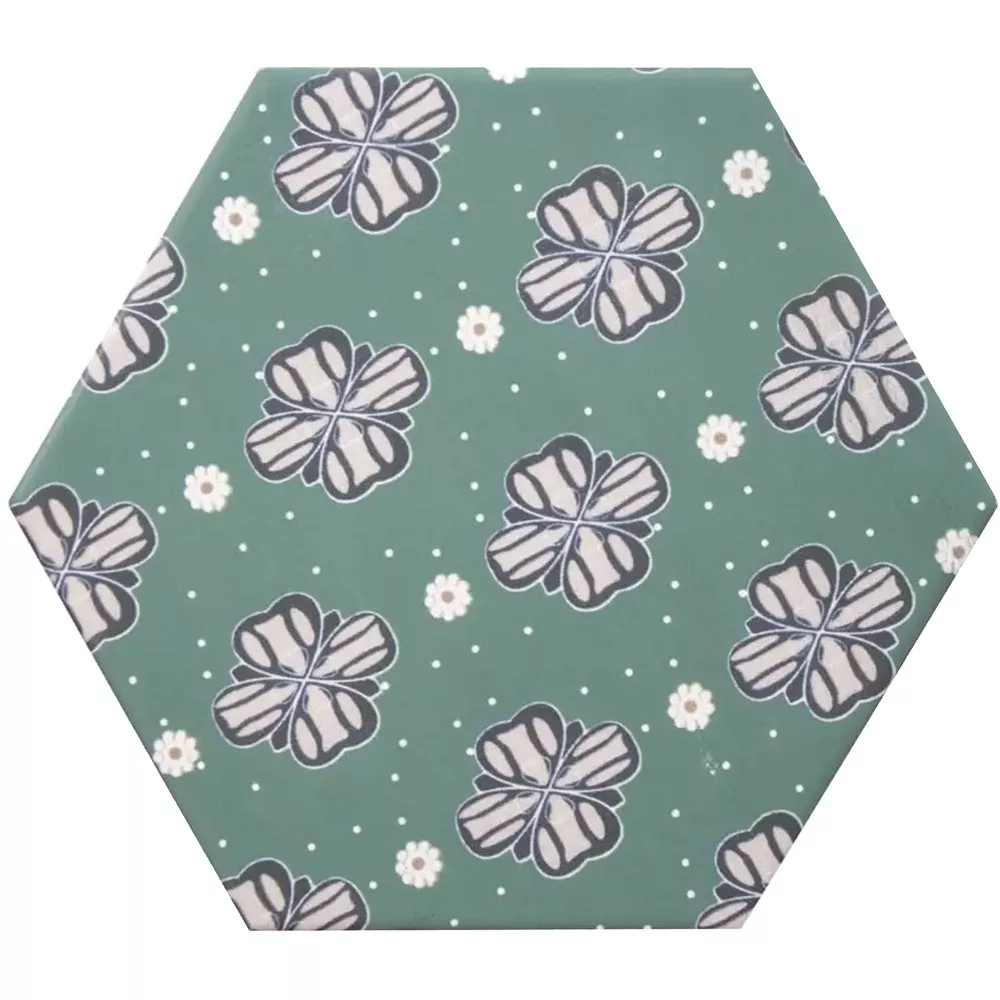 Grés Porcelânico Azulejos Modena Hexágono Decor 7