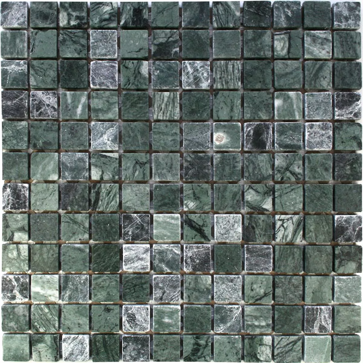 Azulejo Mosaico Mármore 23x23x8mm Verde