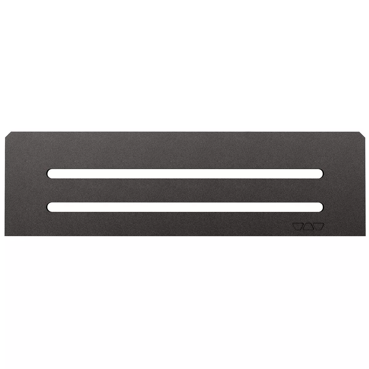 Nicho de parede retangular Schlüter Wave 30x8,7cm antracite