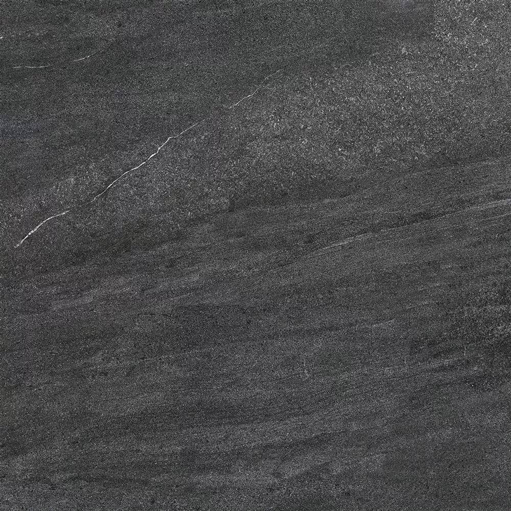 Padrão Lajes de Terraço Helmond 60x60cm Preto