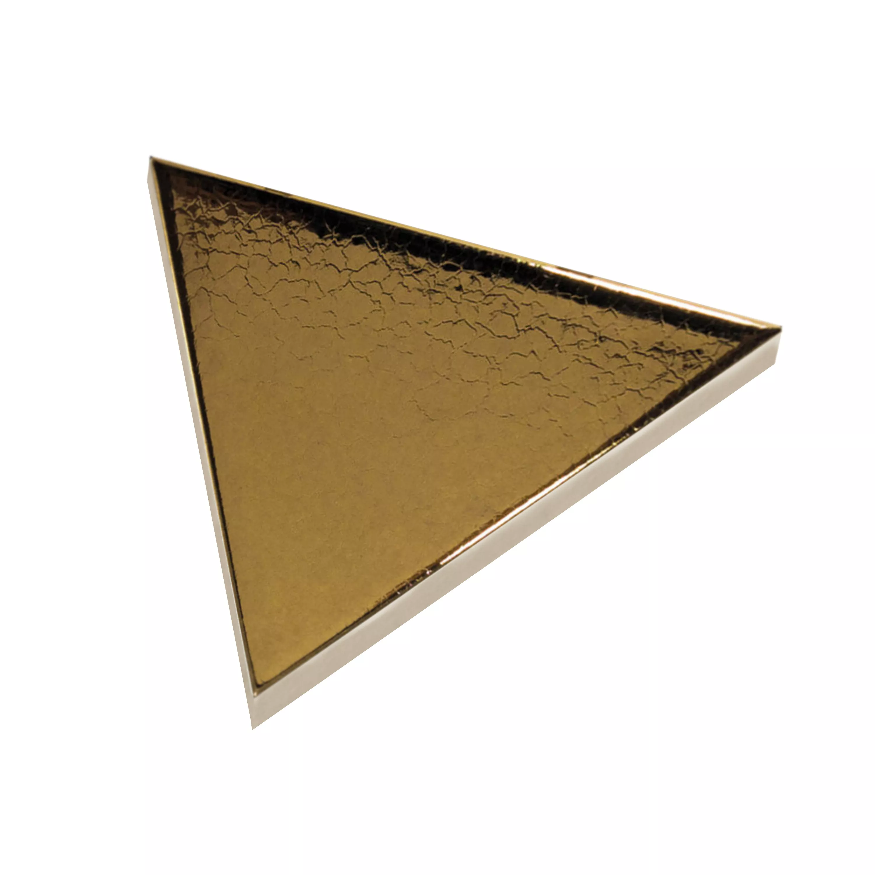 Padrão Azulejos Britannia Triângulo 10,8x12,4cm Ouro