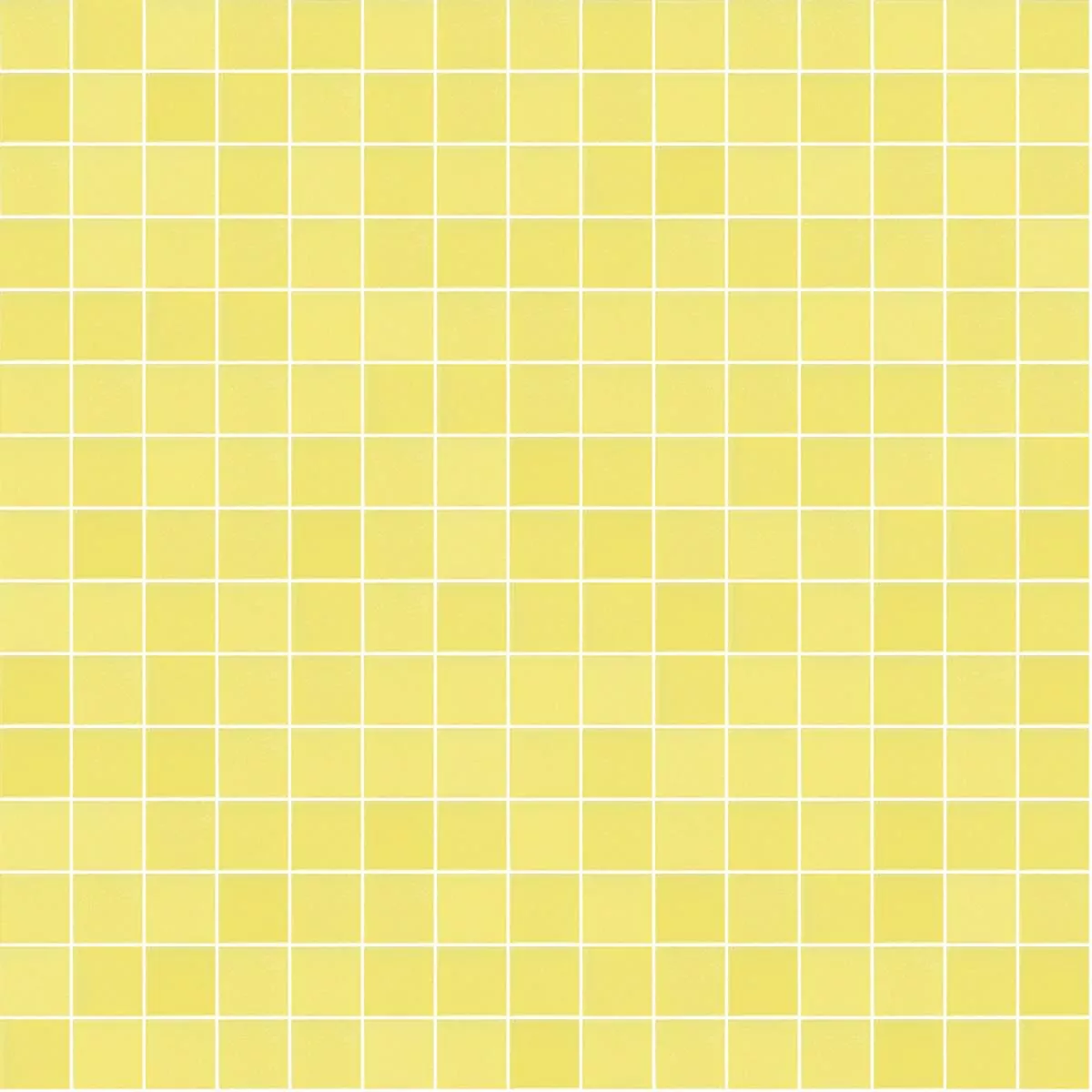 Mosaico De Vidro Telha Trend-Vi Vitreo 195 Amarelo 20x20mm