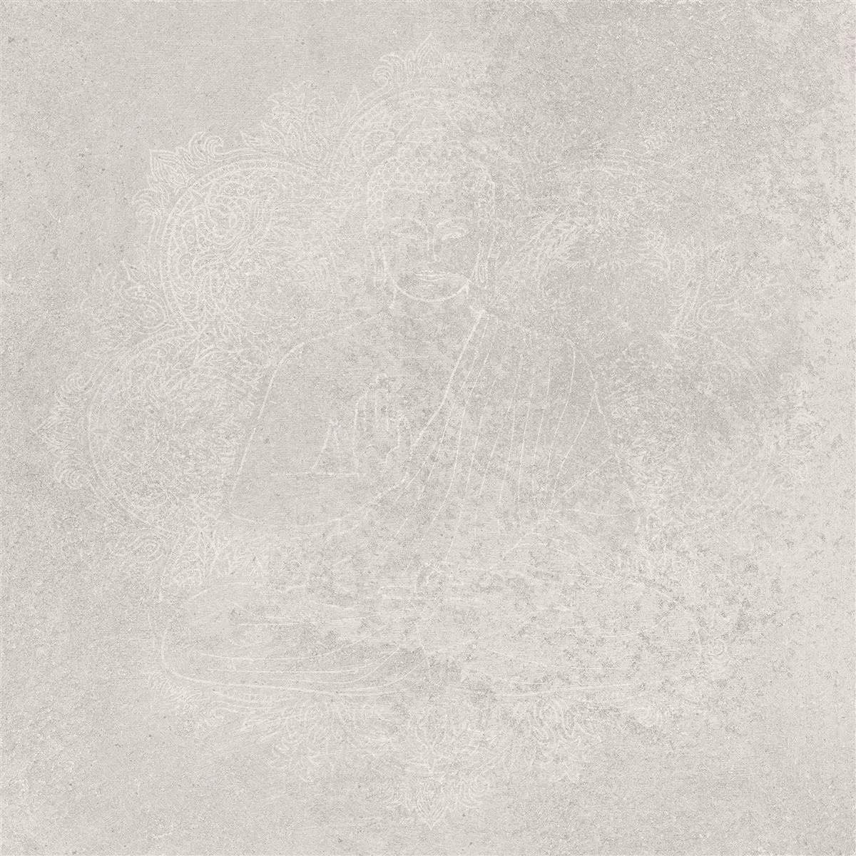 Ladrilhos Olhar de Pedra Horizon Cinza Decoração Buda Ladrilhos Olhar de Pedra Horizon Cinza Decoração Buda