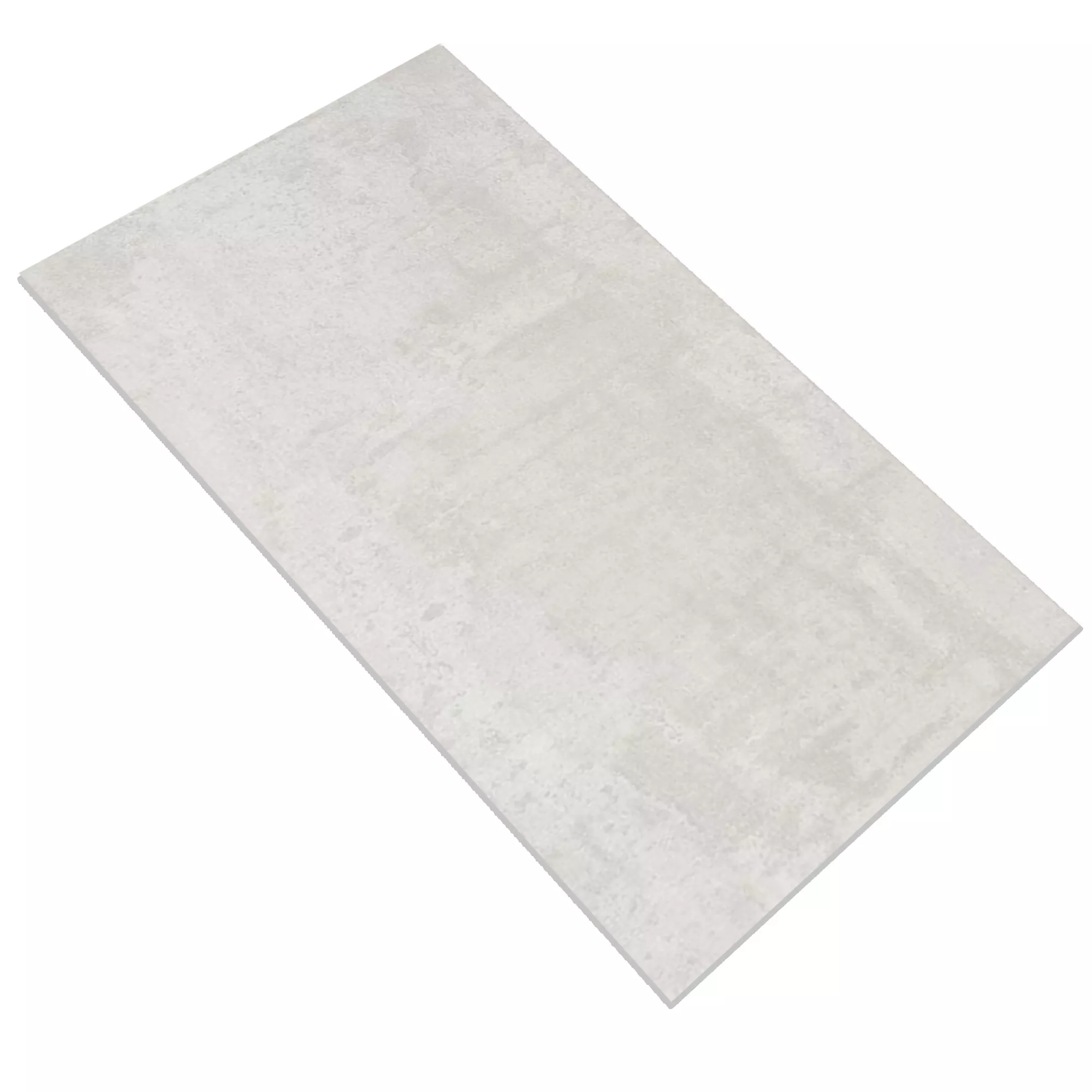 Padrão Ladrilhos Herion Aparência de Metal Lappato Blanco 45x90cm