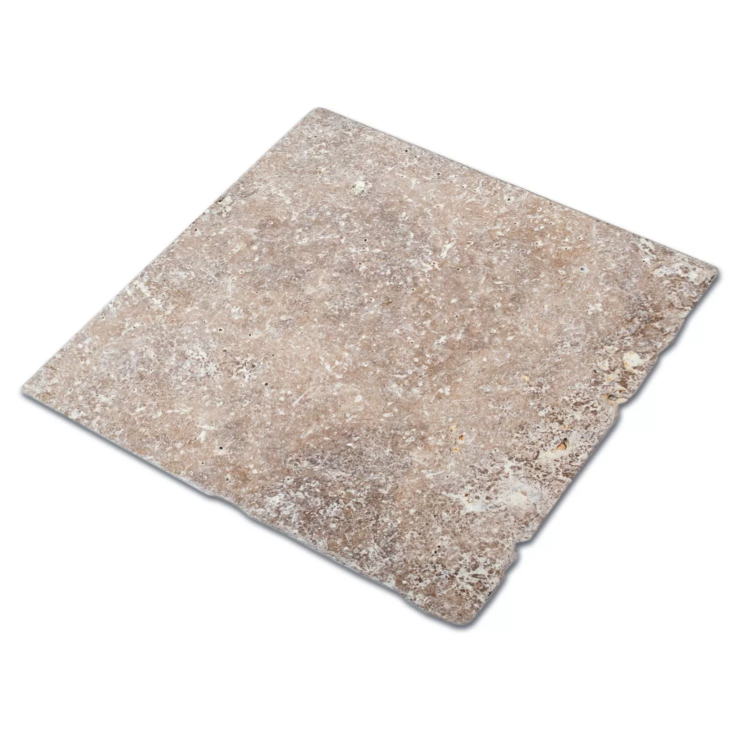 Ladrilhos De Pedra Natural Travertino Patara Noce 30,5x30,5cm