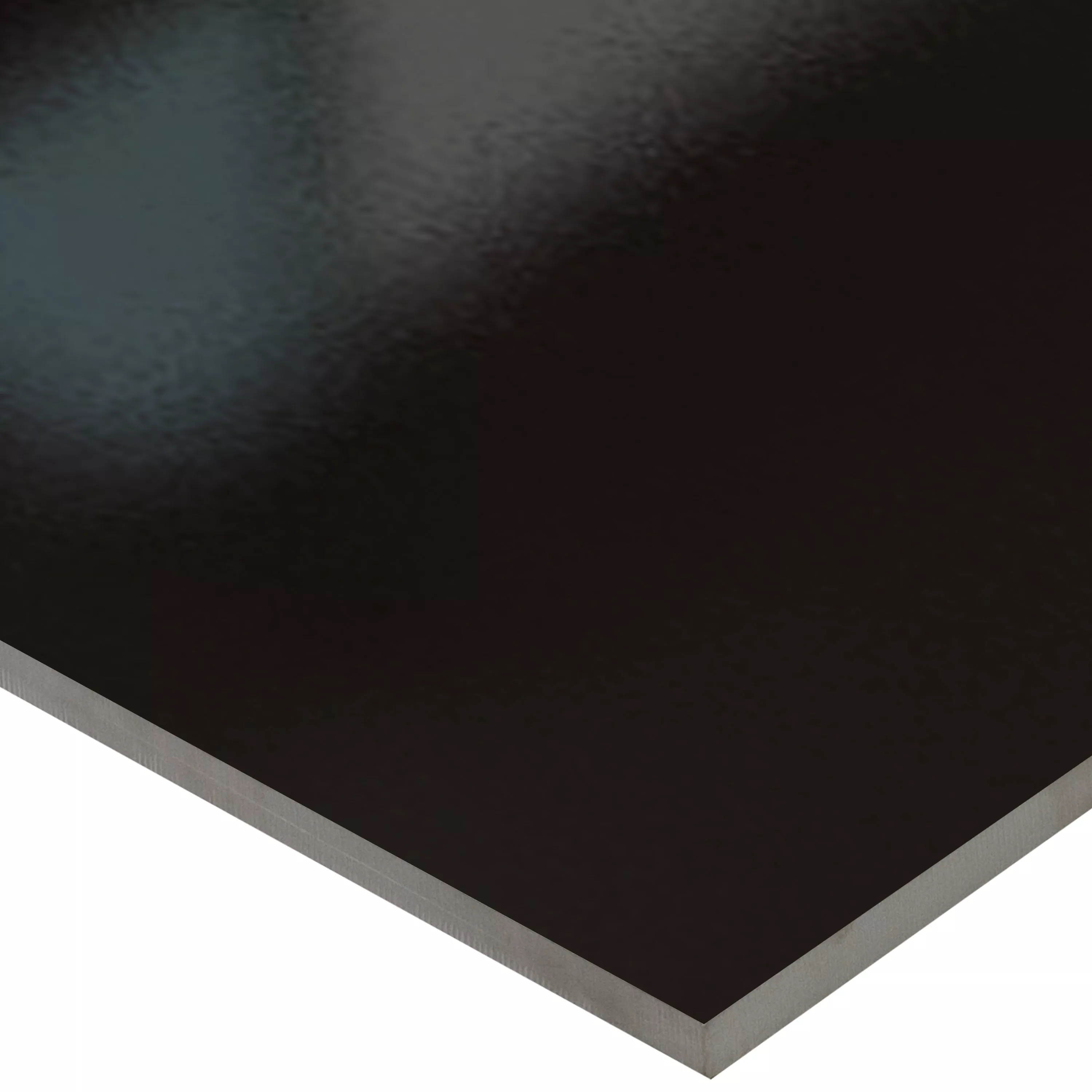 Amostra Ladrilhos Blackburn Preto Uni Polido 60x60cm