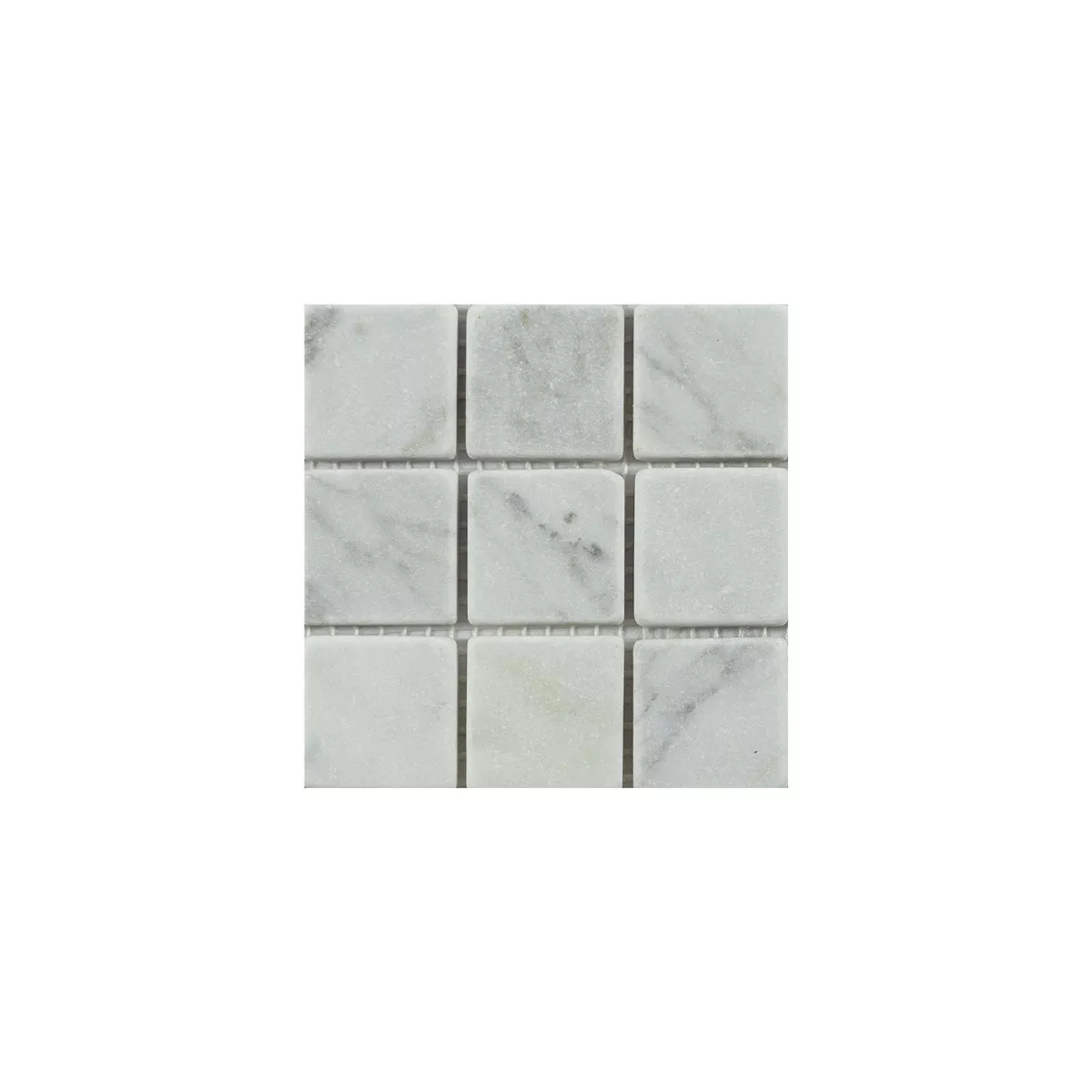 Padrão de Mármore Mosaico De Pedra Natural Azulejos Venantius Branco