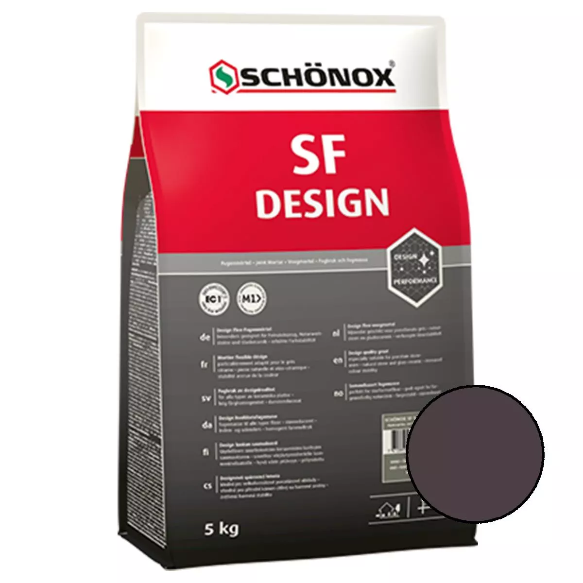 Argamassa Schönox SF Design Bali Marrom 5 kg