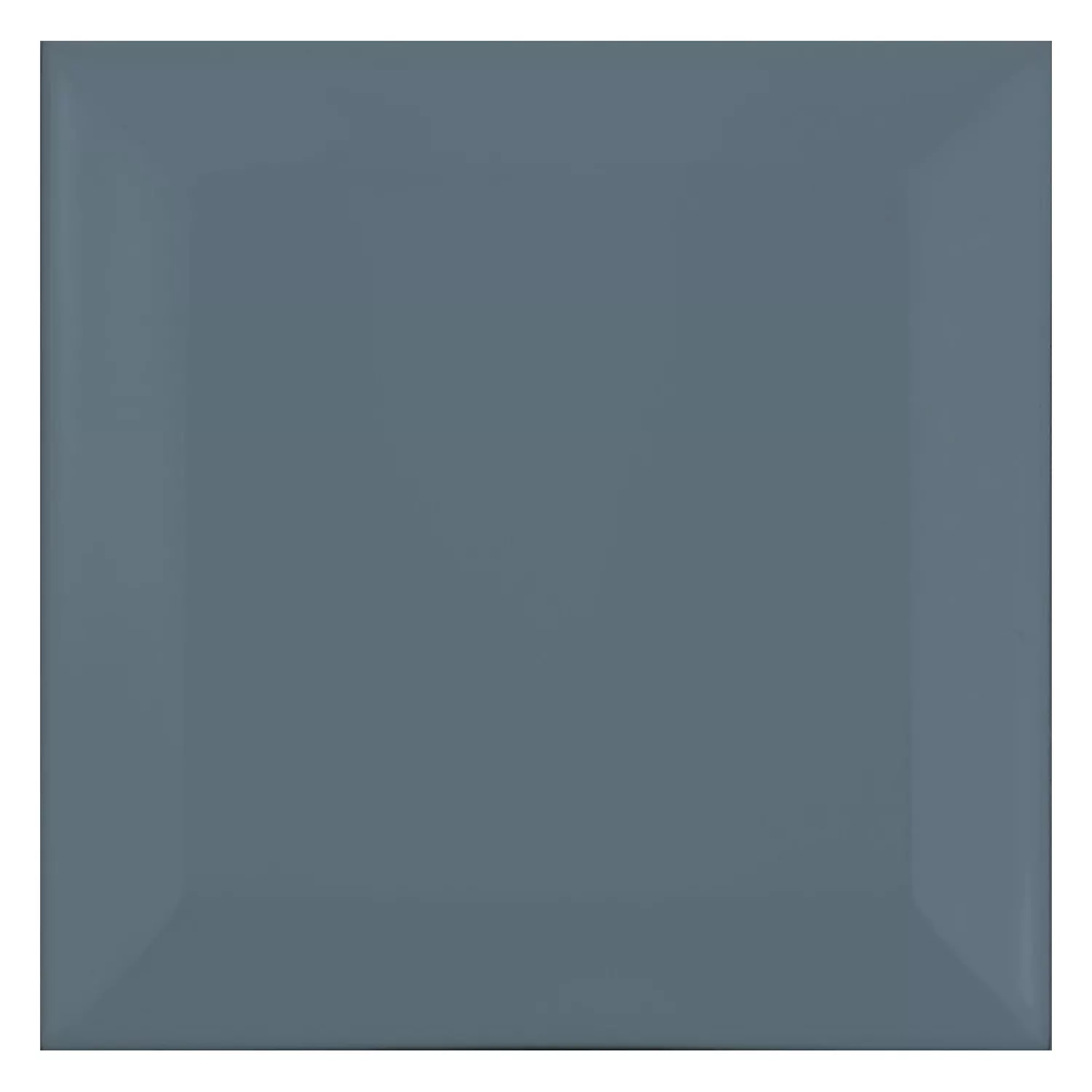 Ladrilho do metrô Azul Fosco 10x10 cm Faceta Catarina Blue Mist
