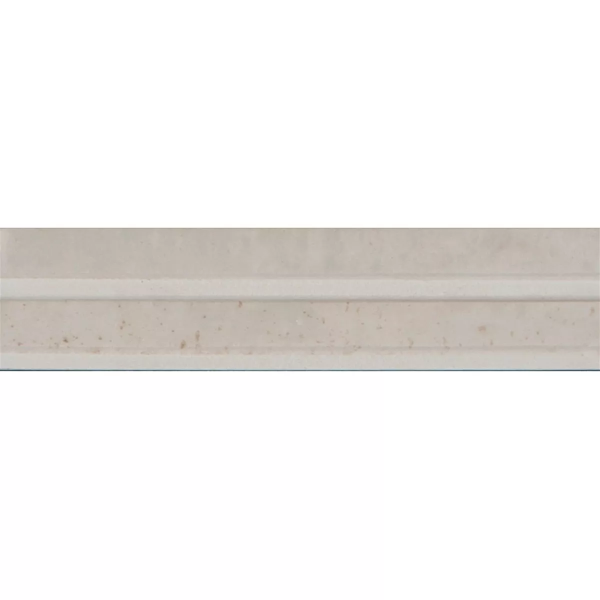 Artemis Bone Brilhante Estruturada 3D 6x24 cm