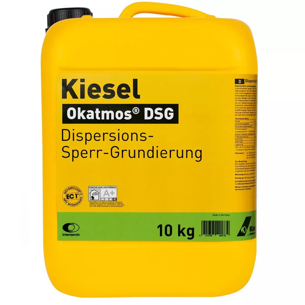 Primer de dispersão seixo Okatmos DSG 10 kg