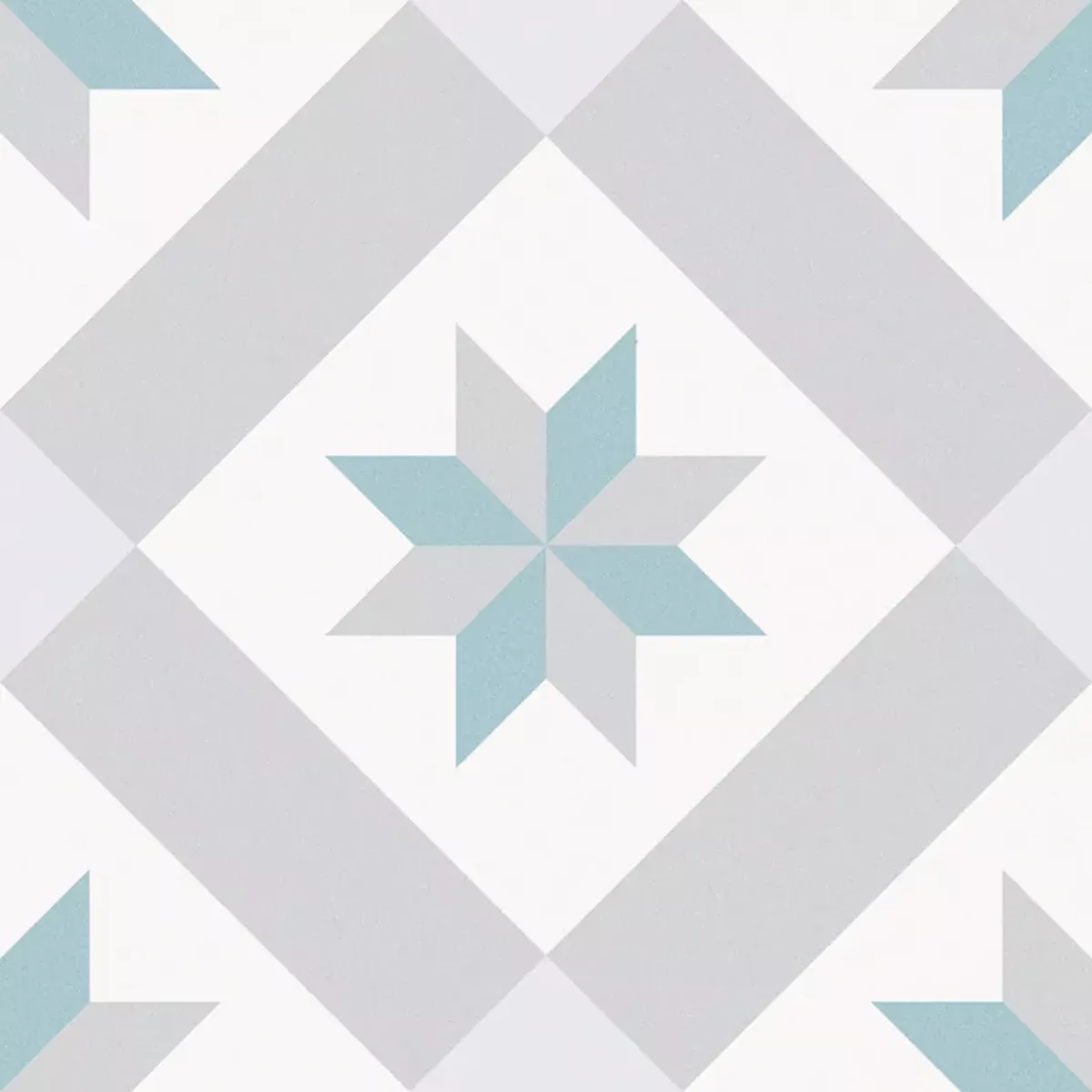 Atlantica Dali Azul Cinza Branco 25x25 cm