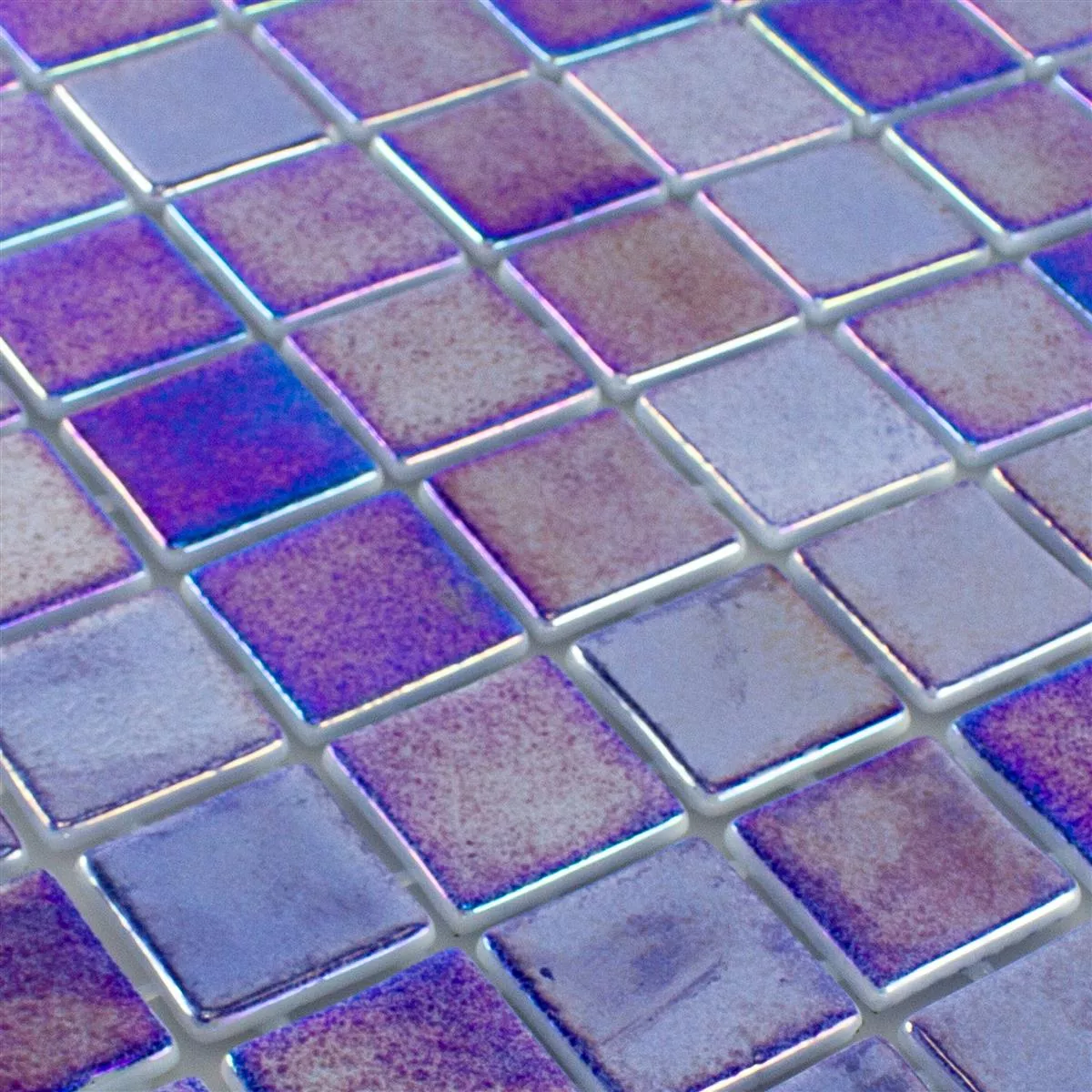 Vidro Piscina Pool Mosaico McNeal Azul Escuro 38