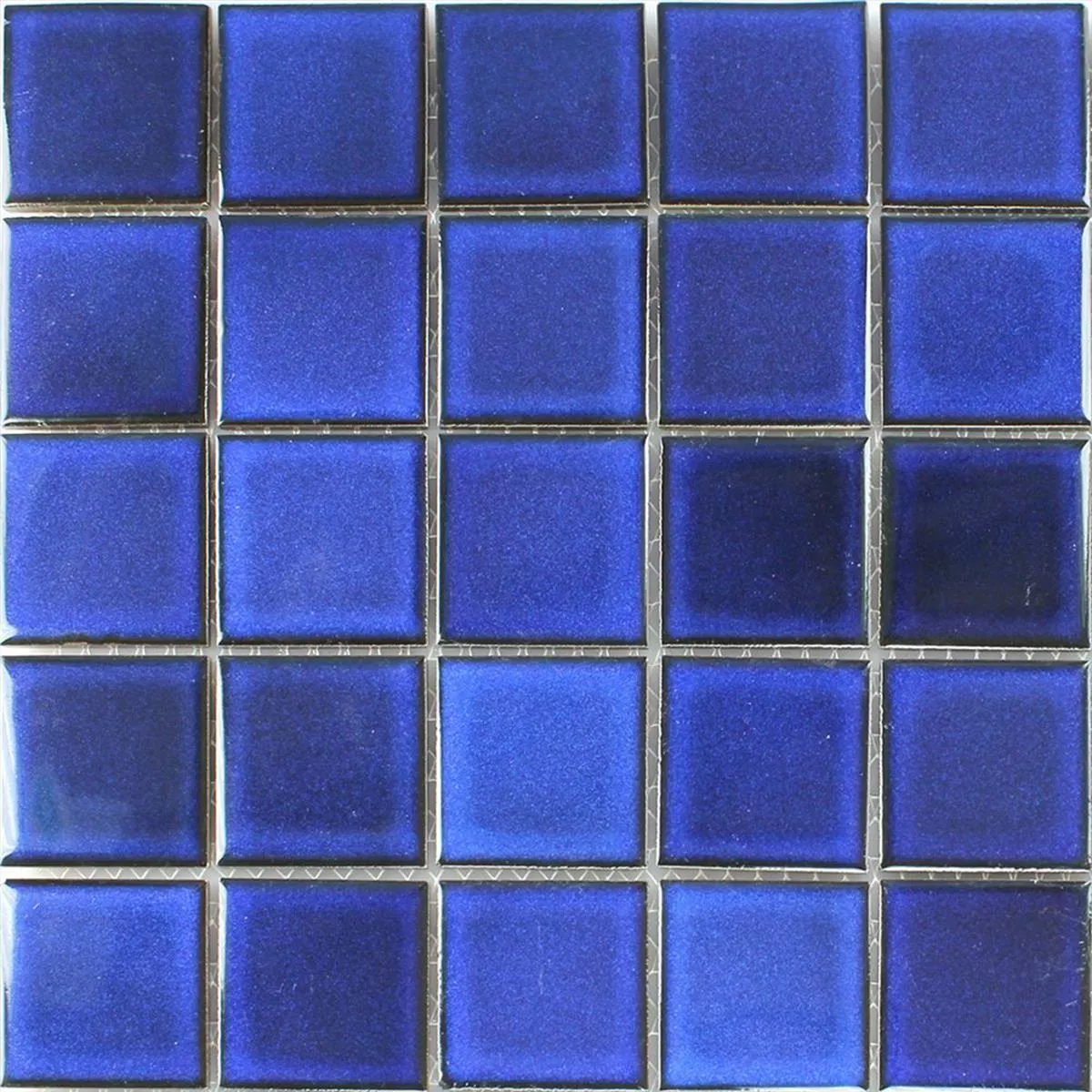 Cerâmica Azulejo Mosaico Azul Uni