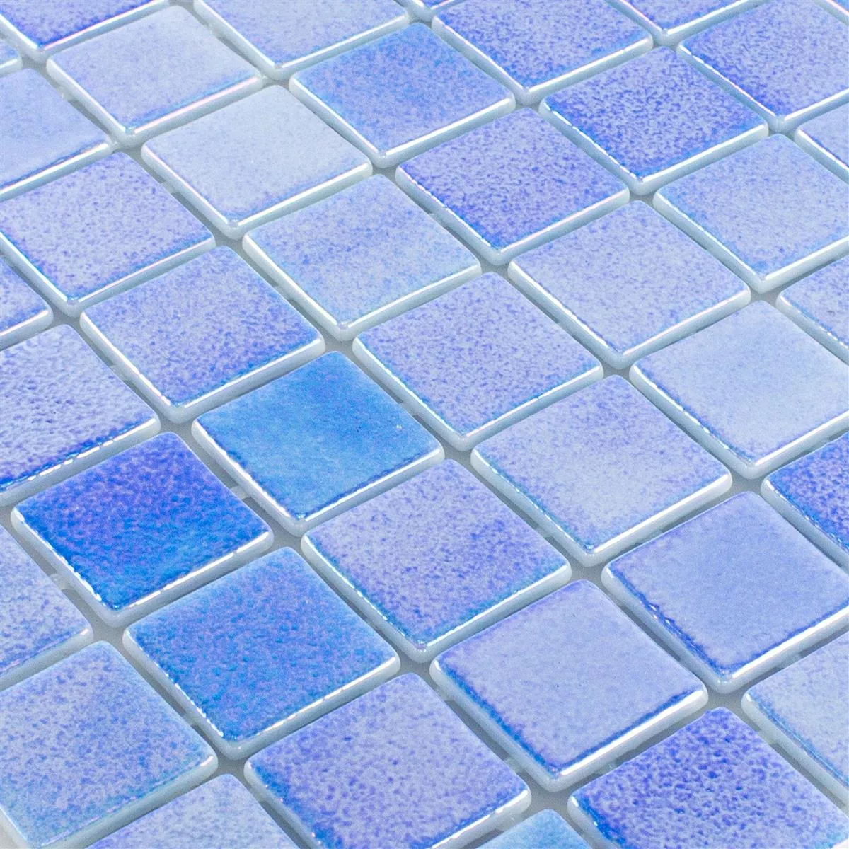 Vidro Piscina Pool Mosaico McNeal Azul 38