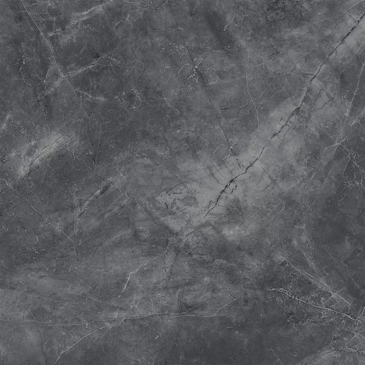 Angola Polido Preto 60x60 cm